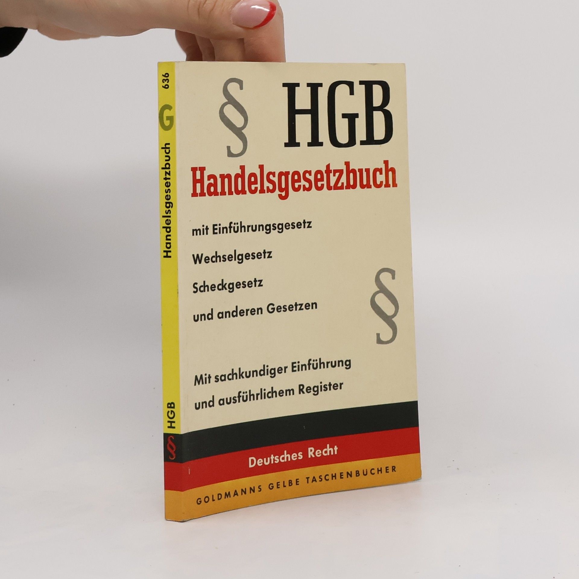Collectif d'auteurs HGB Handelsgesetzbuch