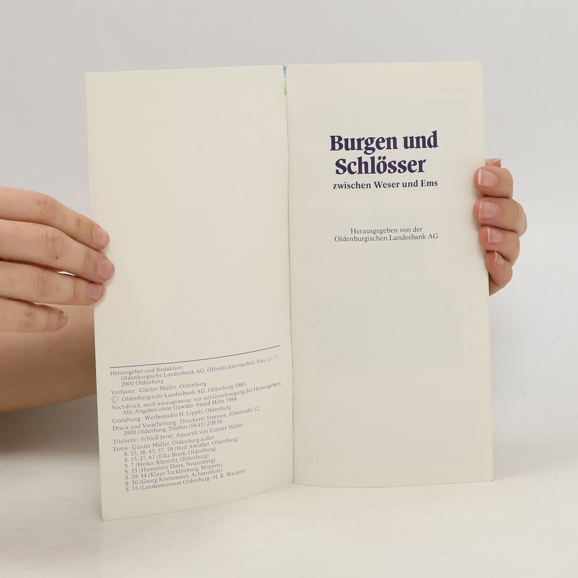 kolektiv Burgen und Schlösser zwischen Weser und Ems