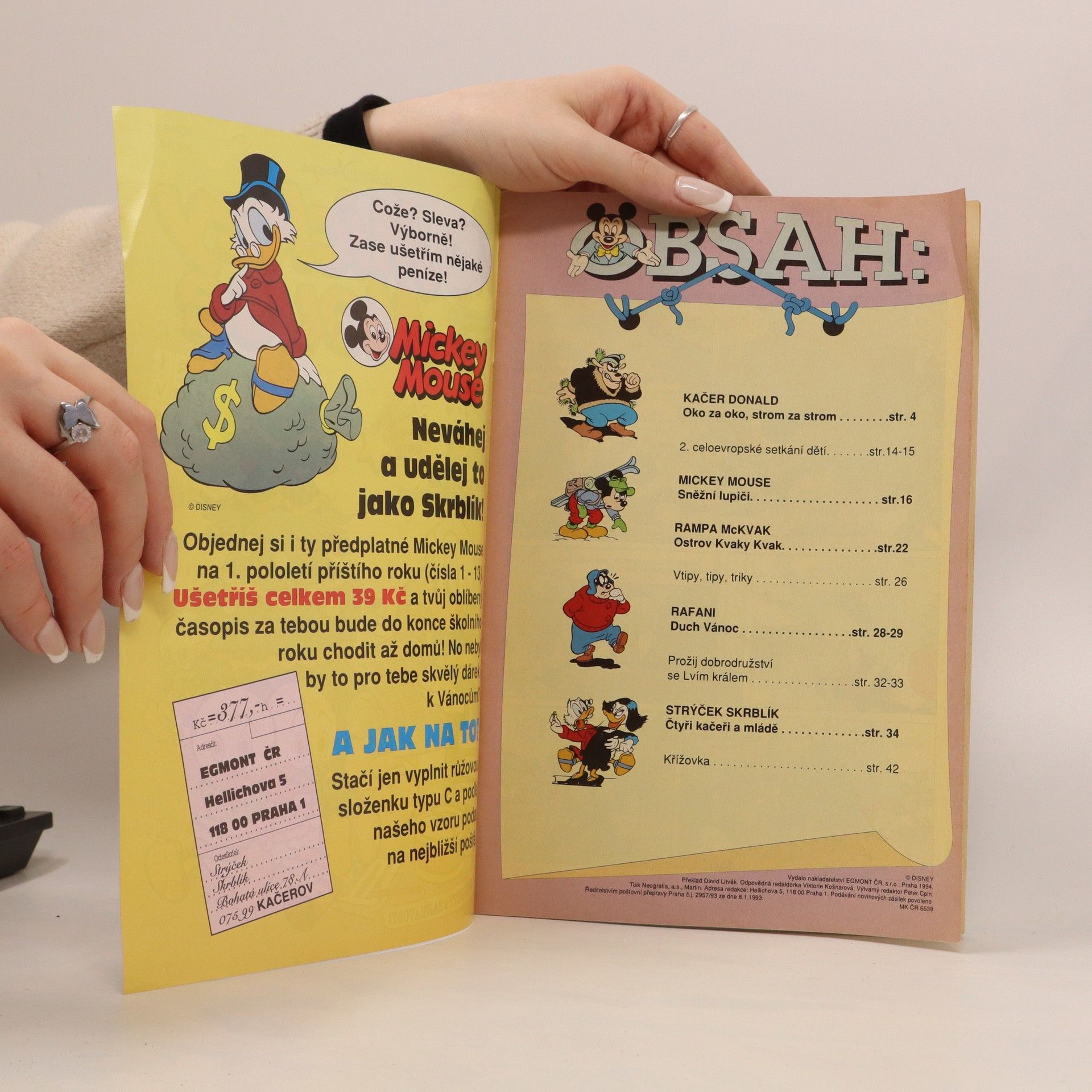 Kolektív autorov Mickey Mouse 26/1994