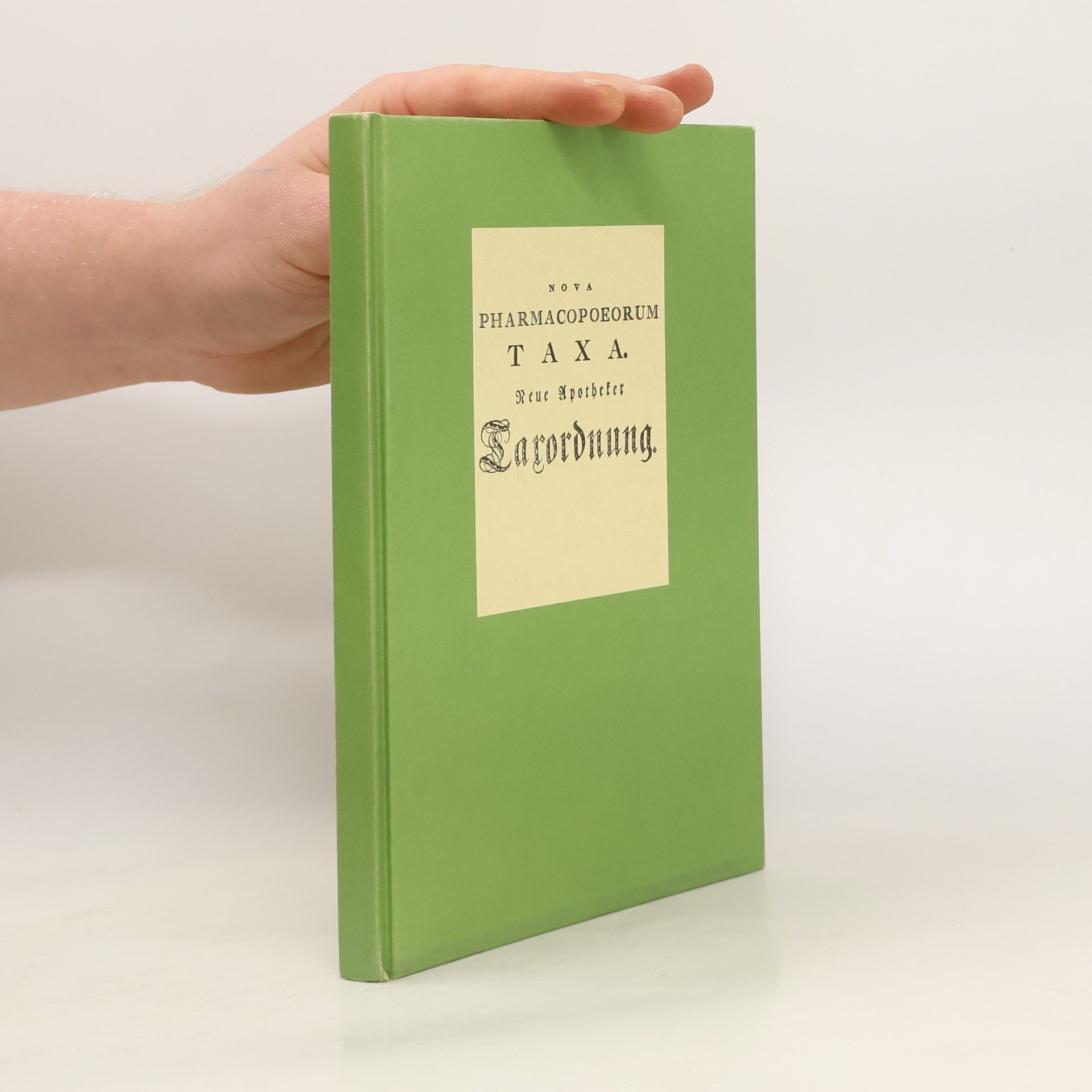 Werthund Preis Neue Apotheker Lagordnung