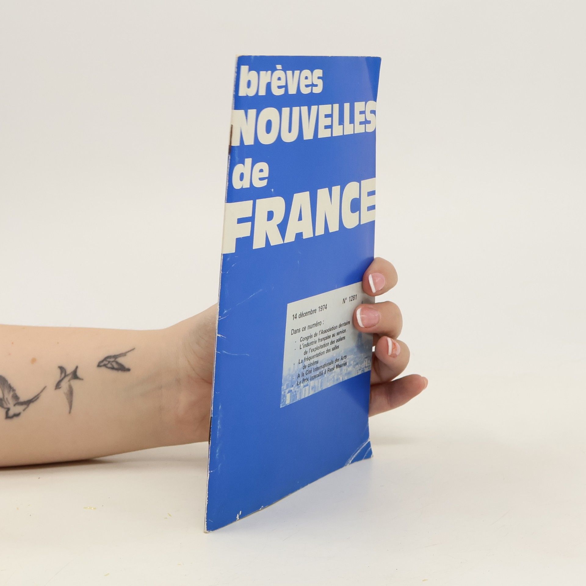 AA.VV. Brèves nouvelles de France 1281. 12/1974