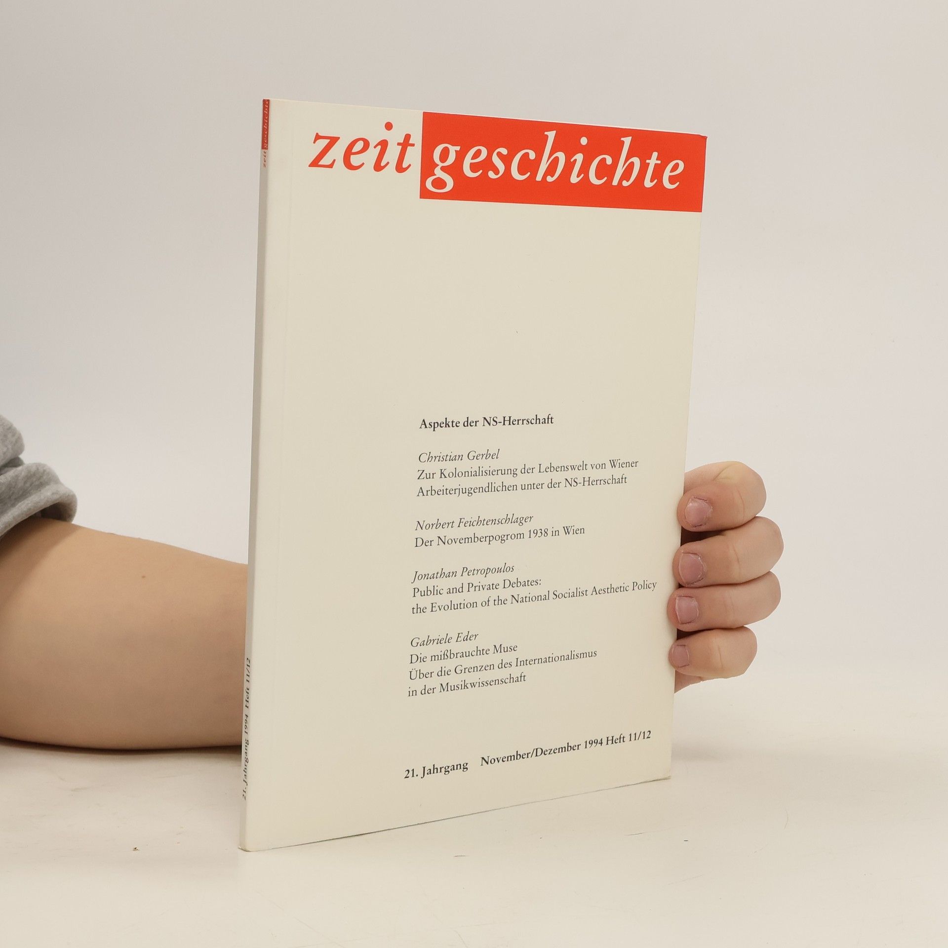 kolektiv Zeit geschichte, 11/12 1994