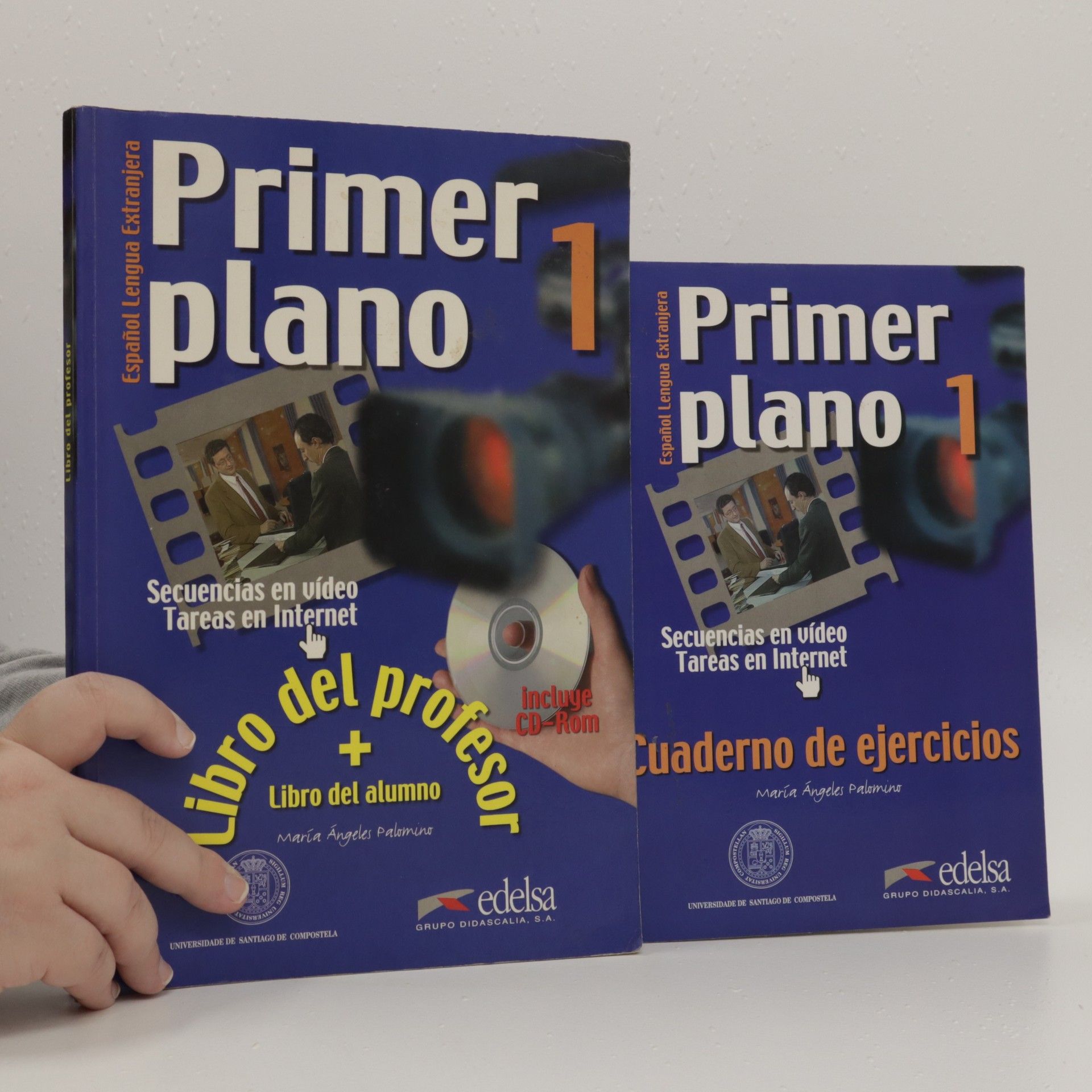 María Angeles Palomino Primer Plano 1. Libro del profesor + Cuaderno de ejercicios