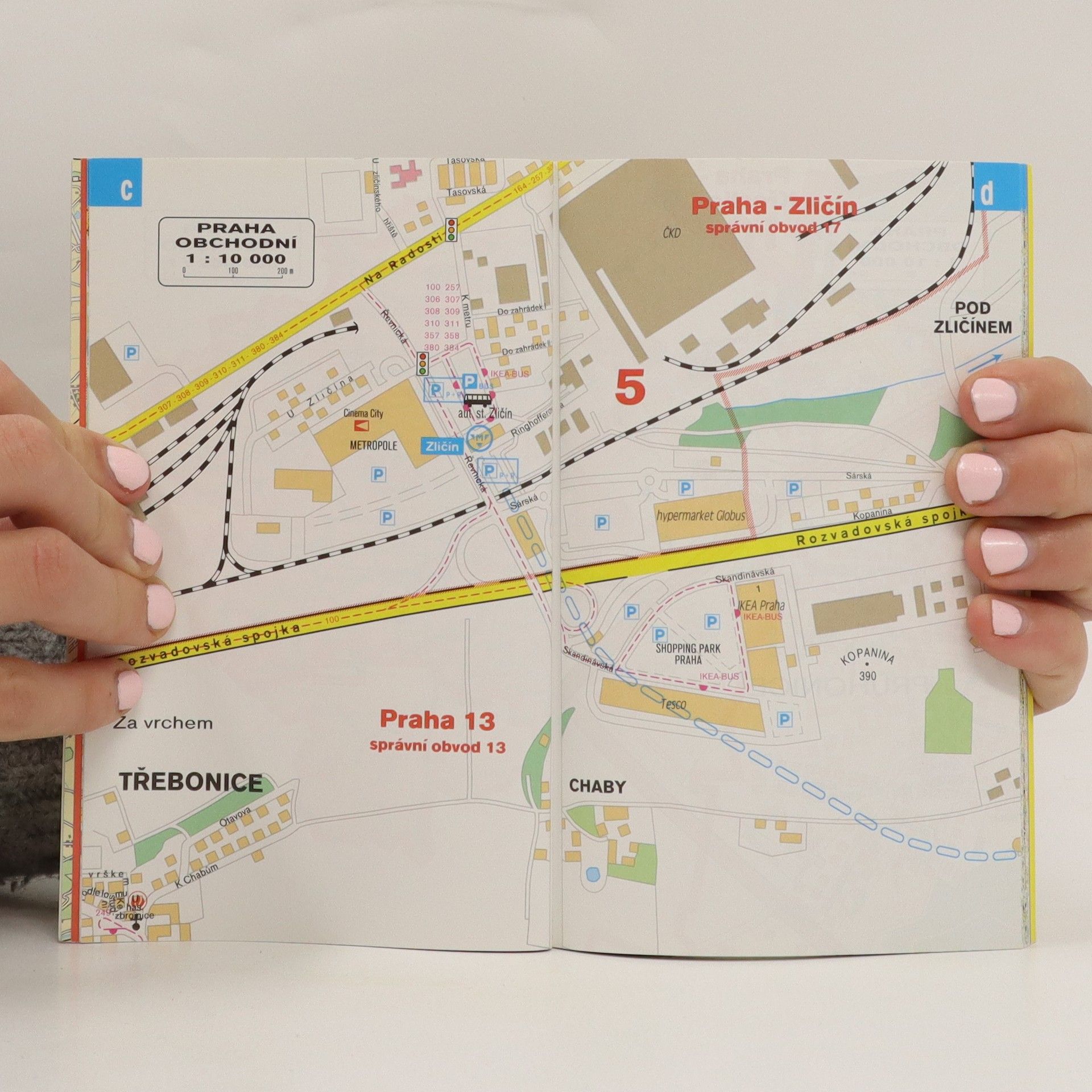 Kolektiv autorů Praha do kapsy. 1: 20000 : plán města