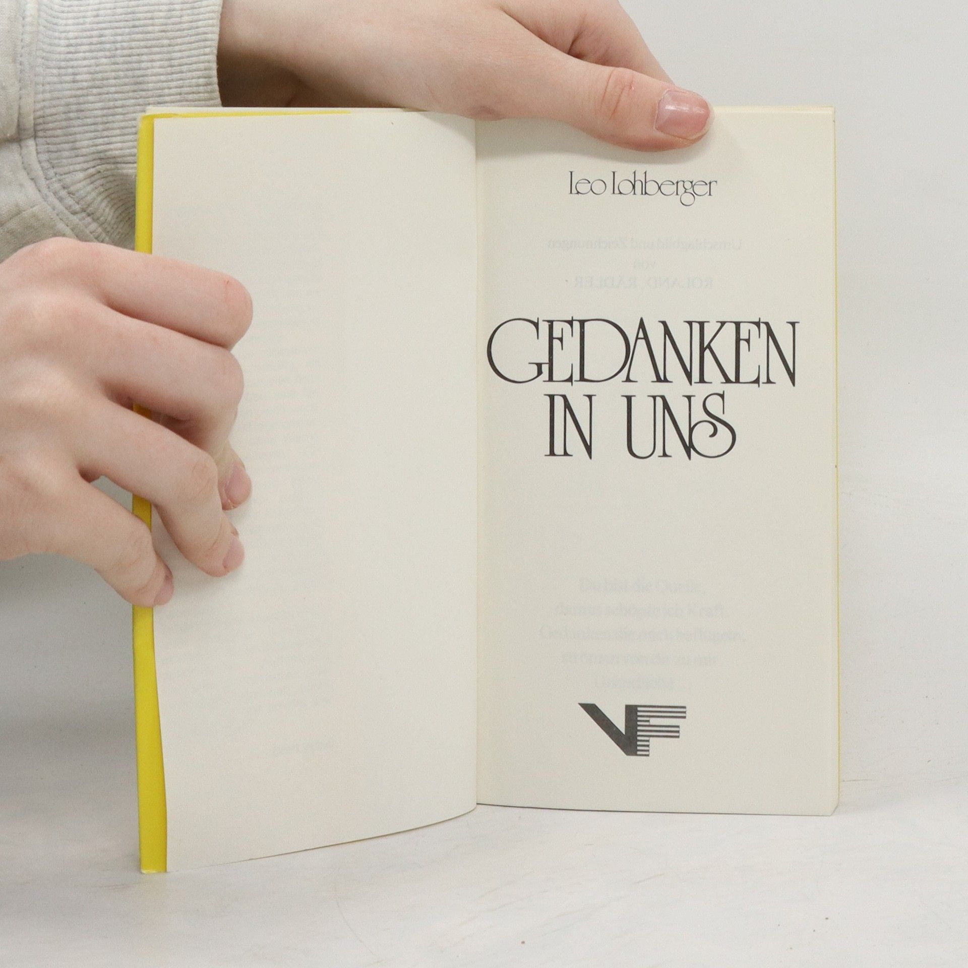 Leo Lohberger Gedanken in uns