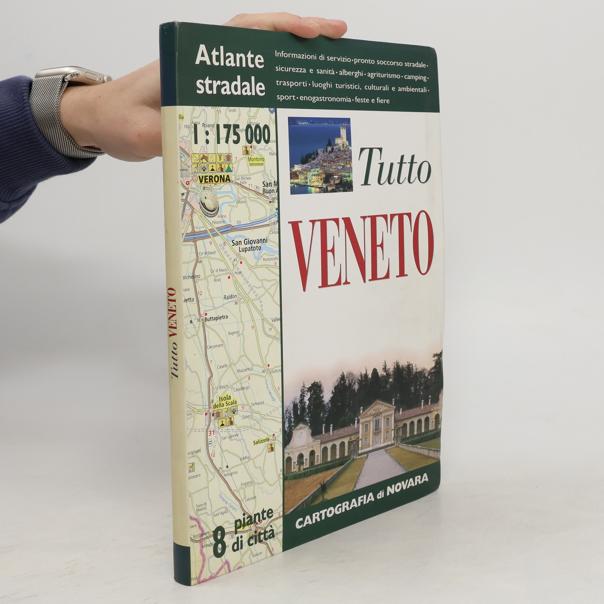 Autores varios Tutto Veneto. Atlante stradale 1 : 175 000