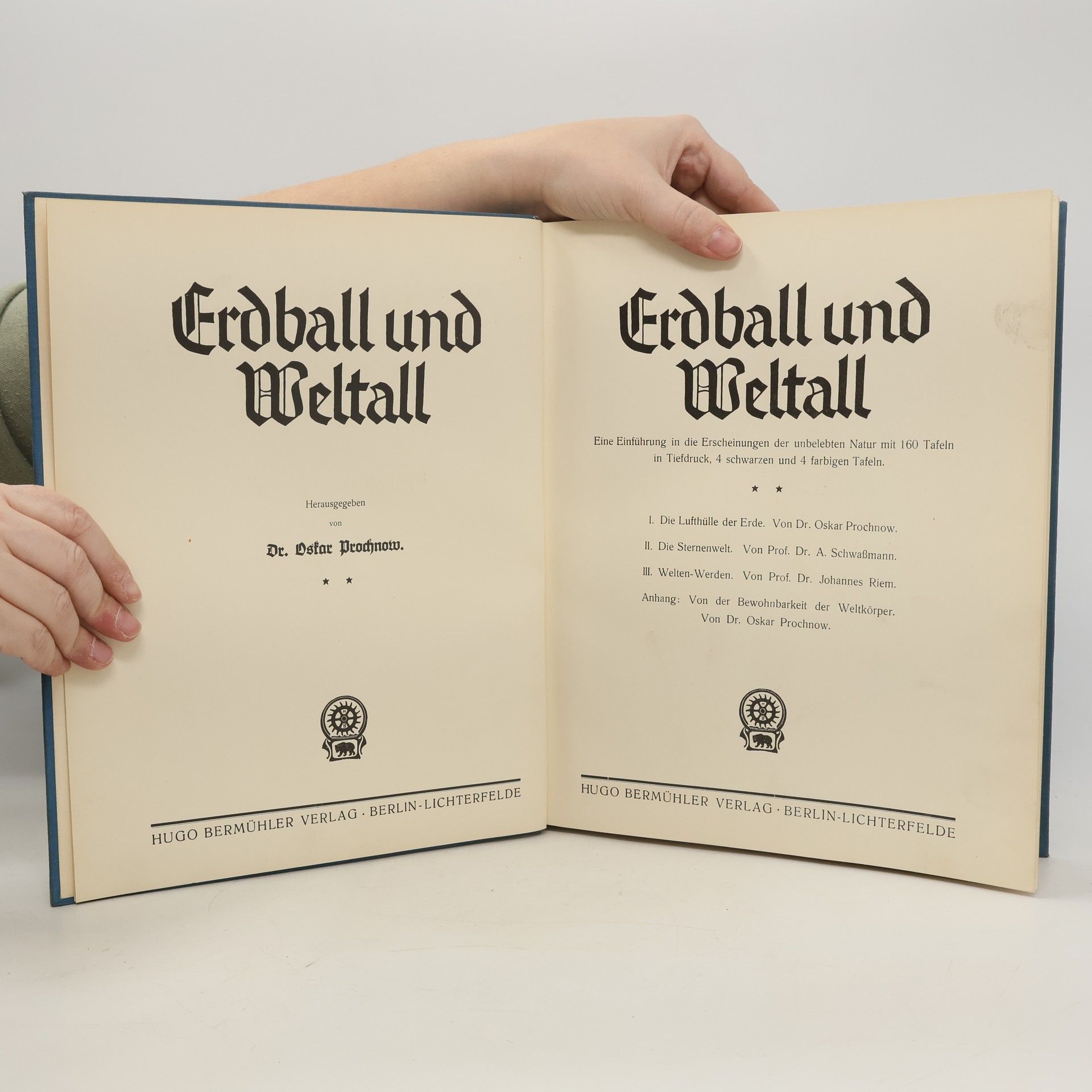 kolektiv Erdball und Weltall : eine Einführung in der Erscheinungen der unbelebten Natur
