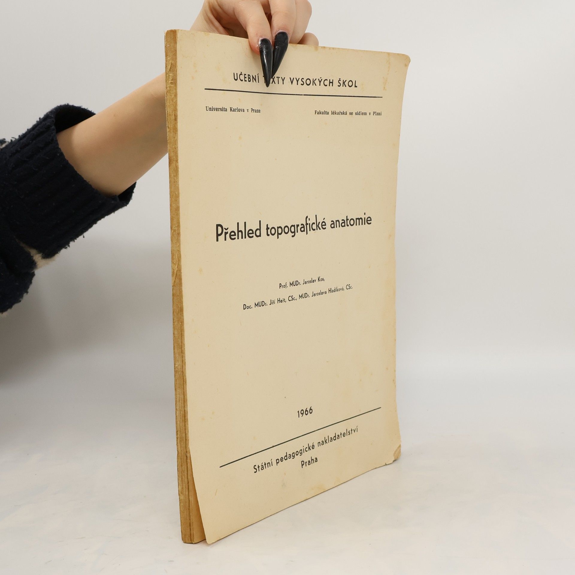 Autorenkollektiv Přehled topografické anatomie