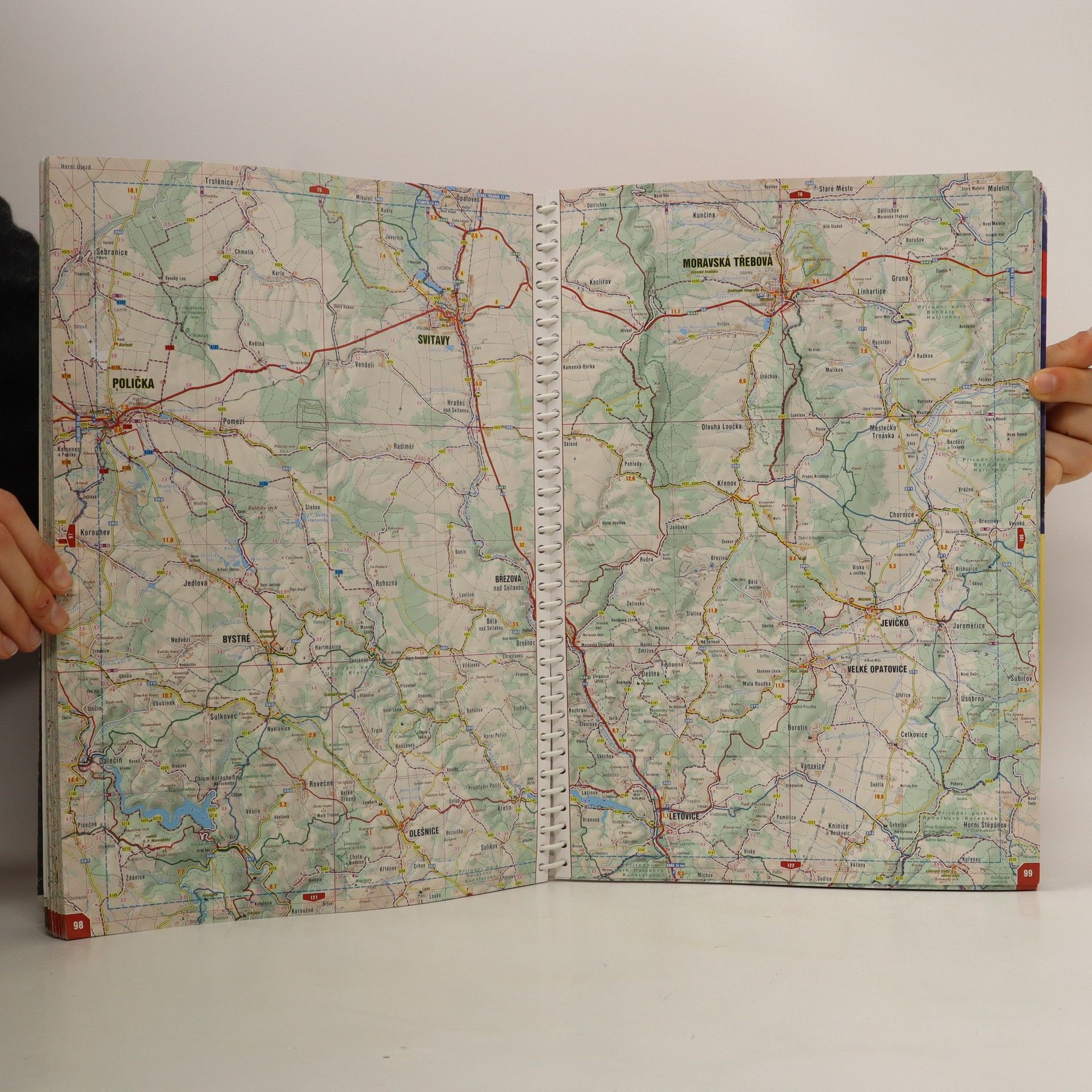 Collectif d'auteurs Turistický Autoatlas Česko 1 : 100 000