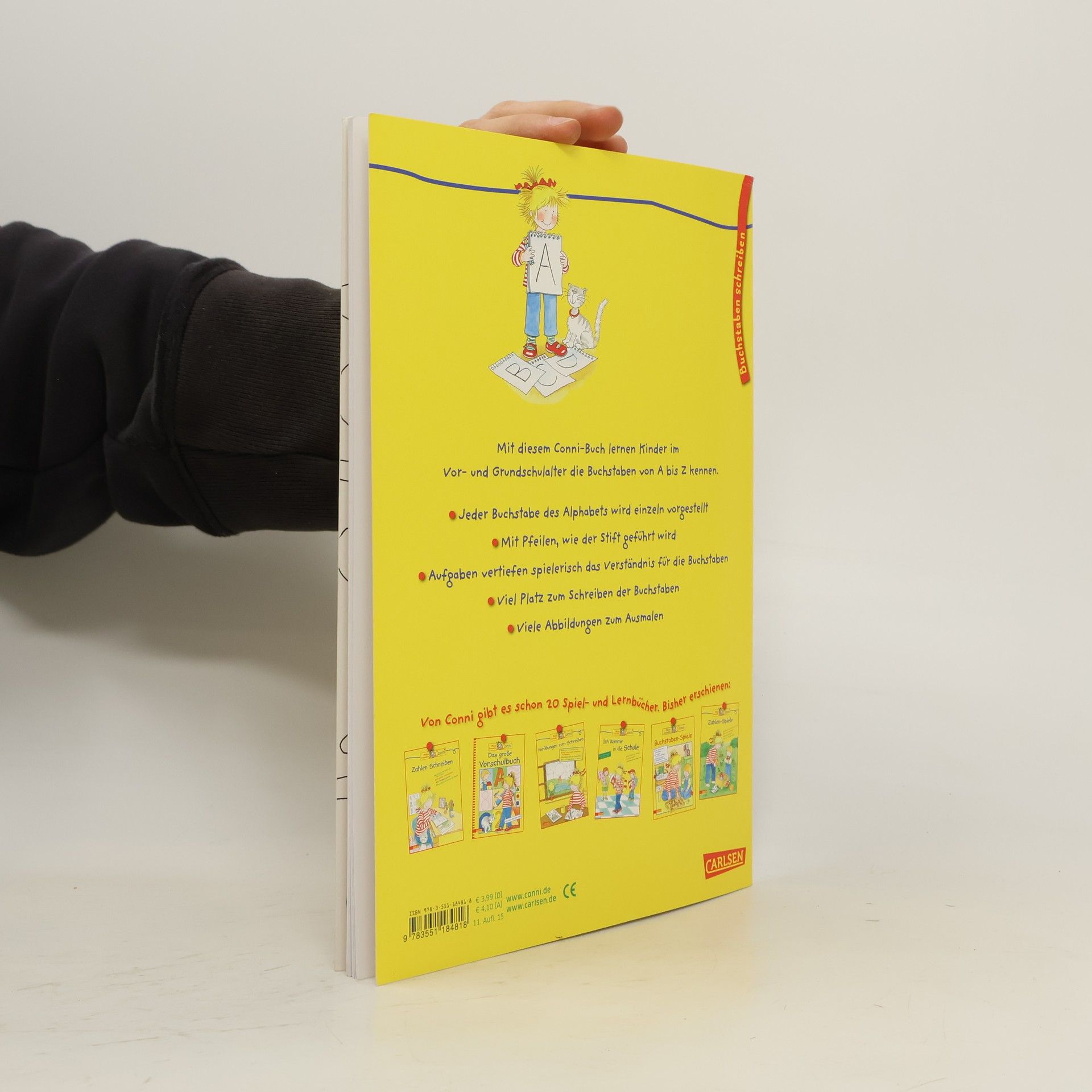 Hanna Sörensen Buchstaben schreiben