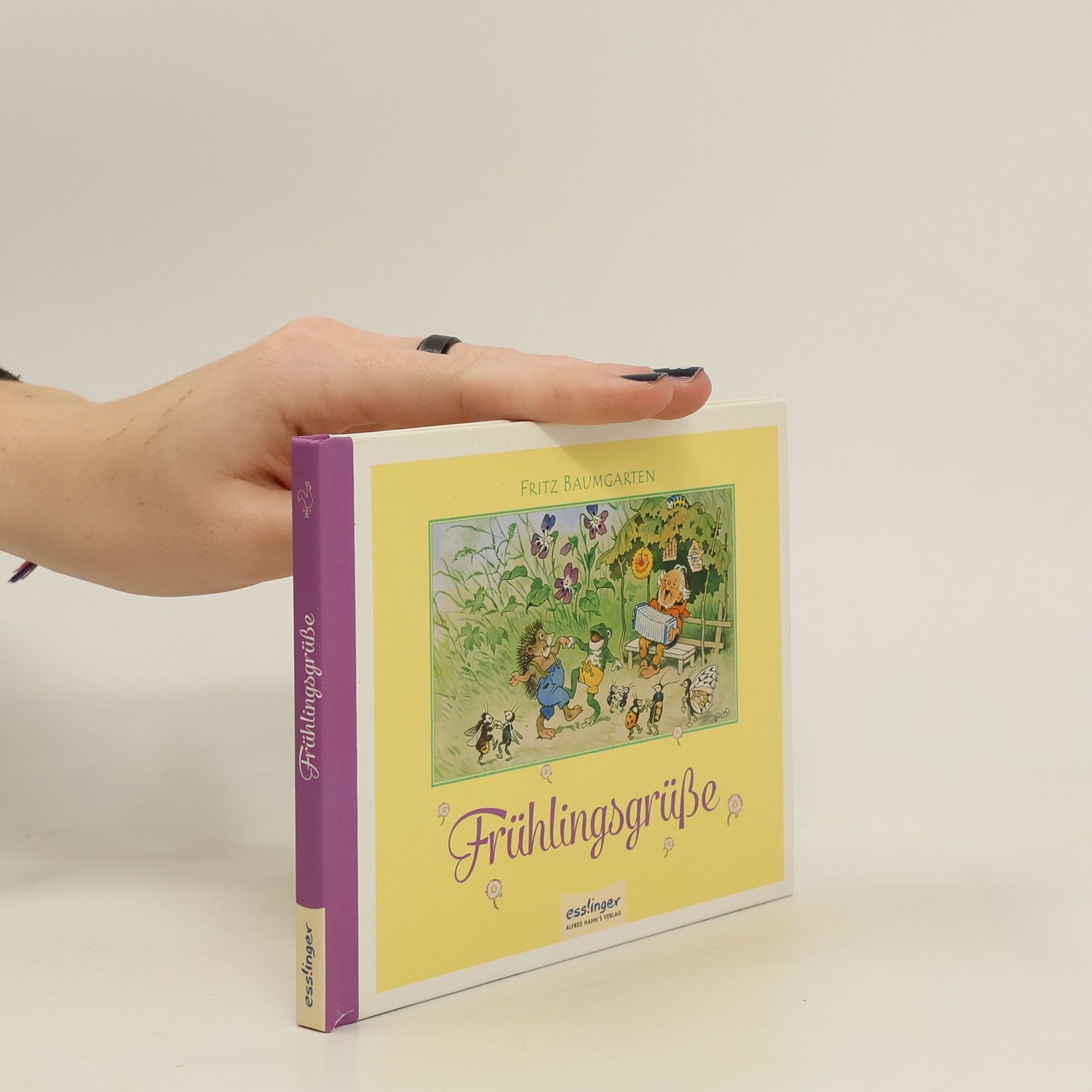 Fritz Baumgarten Frühlingsgrüße