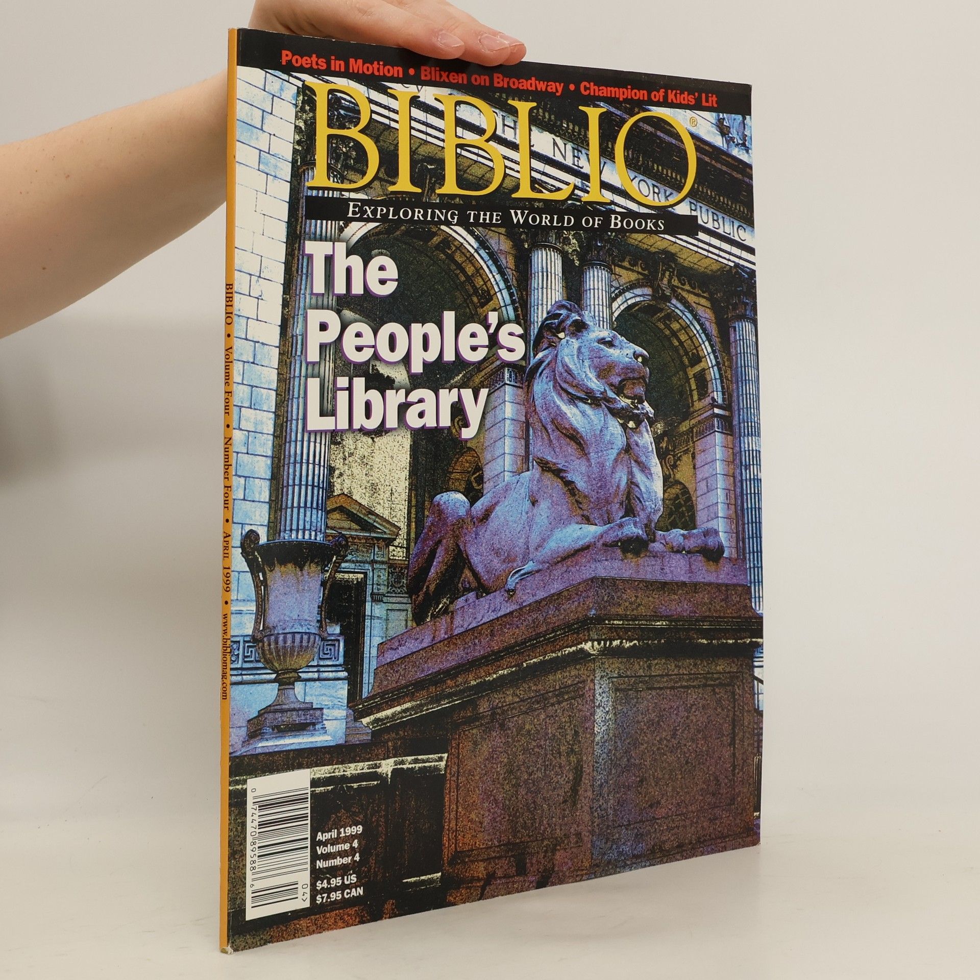 Collectif d'auteurs Biblio 4/1999. Volume 4. Nr. 4