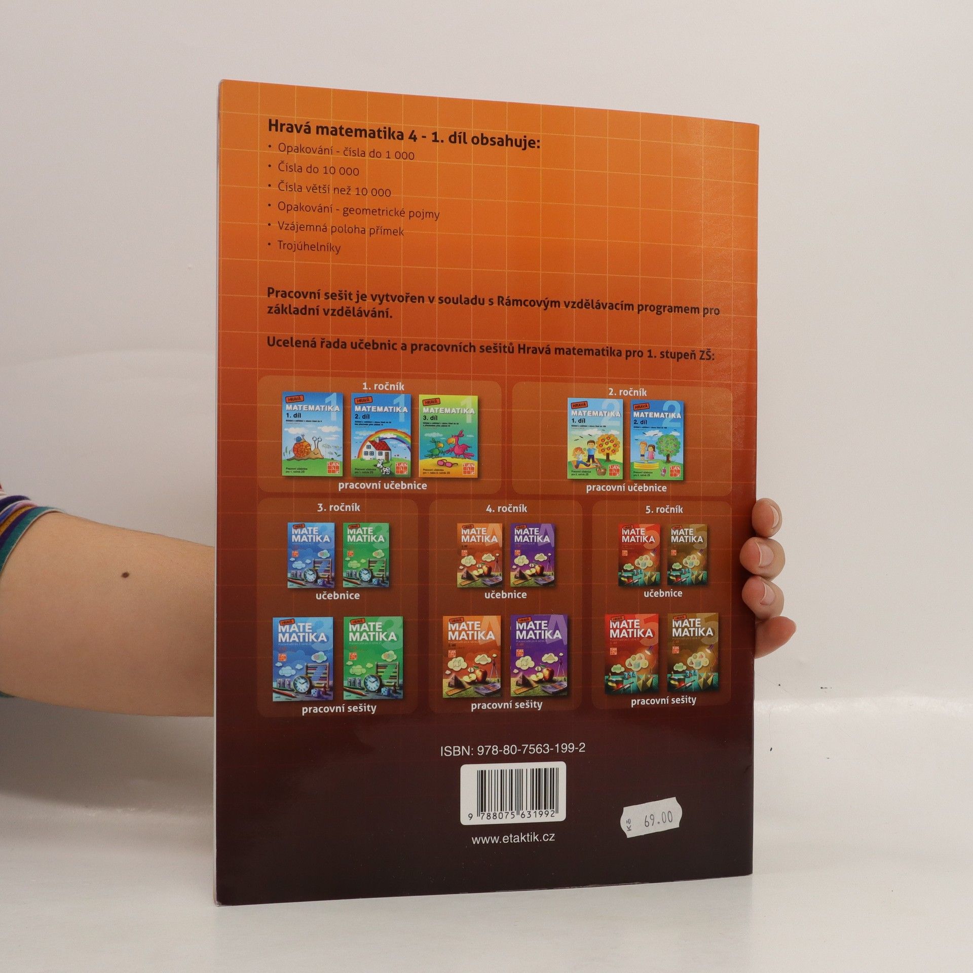 Autorenkollektiv Hravá matematika 4 : pracovní sešit pro 4. ročník ZŠ. 1. díl