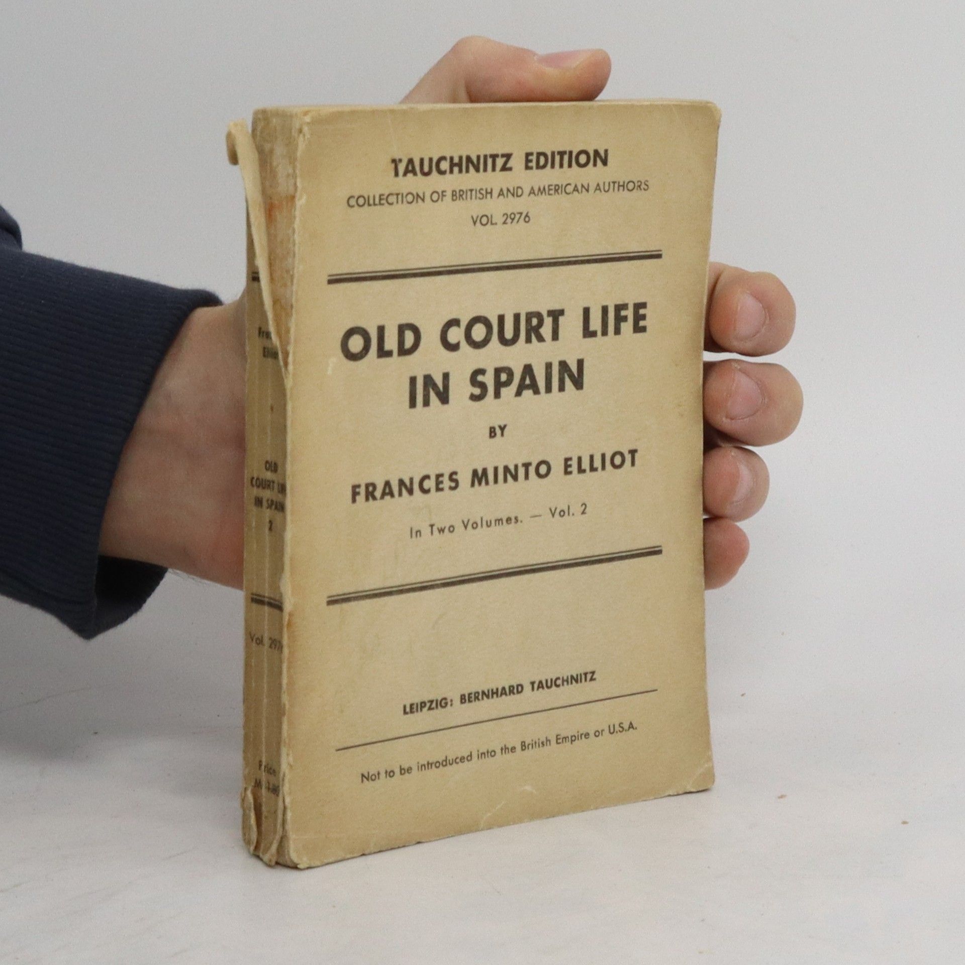 Frances Minto Elliot Old Court Life in Spain