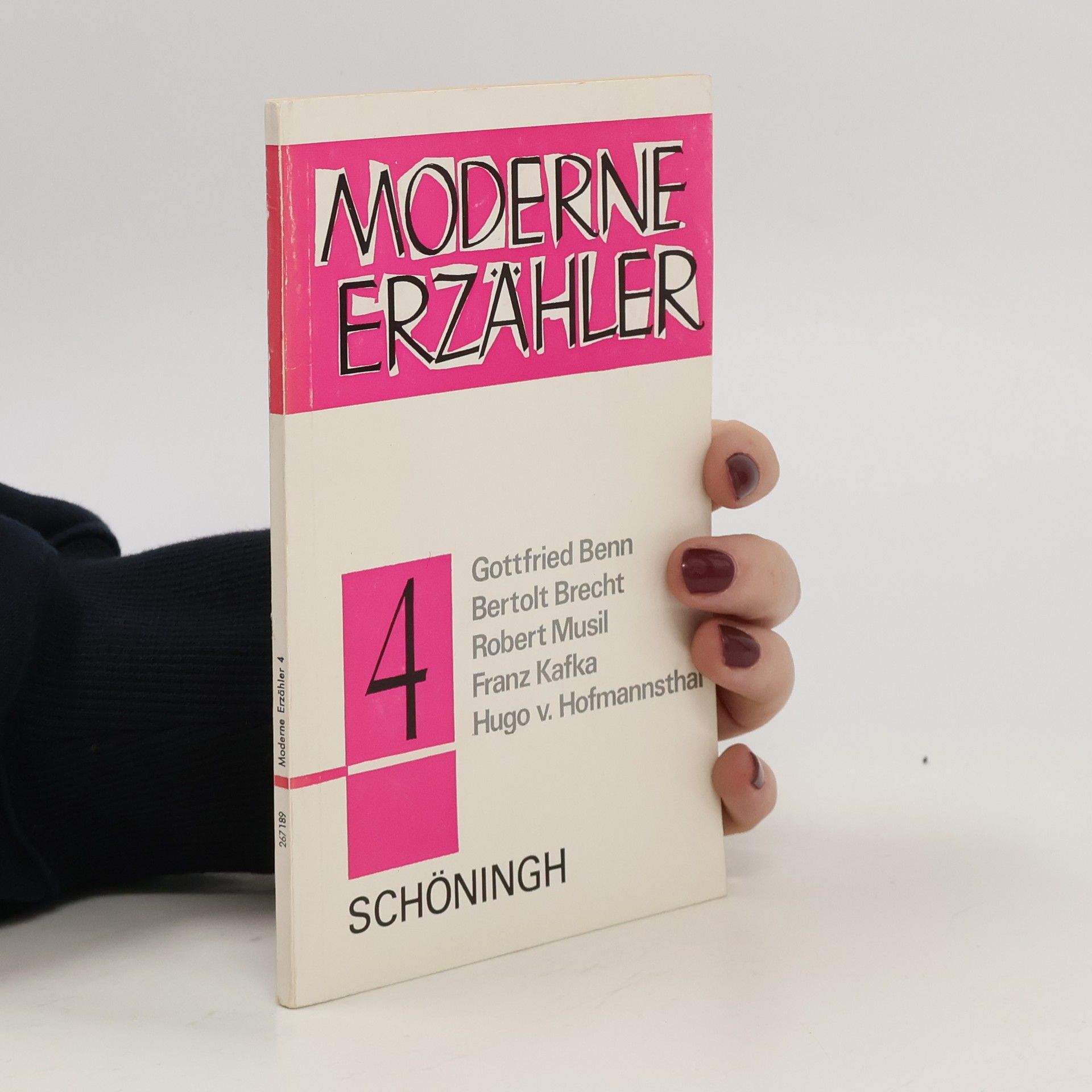 Gottfried Benn Moderne Erzähler 4