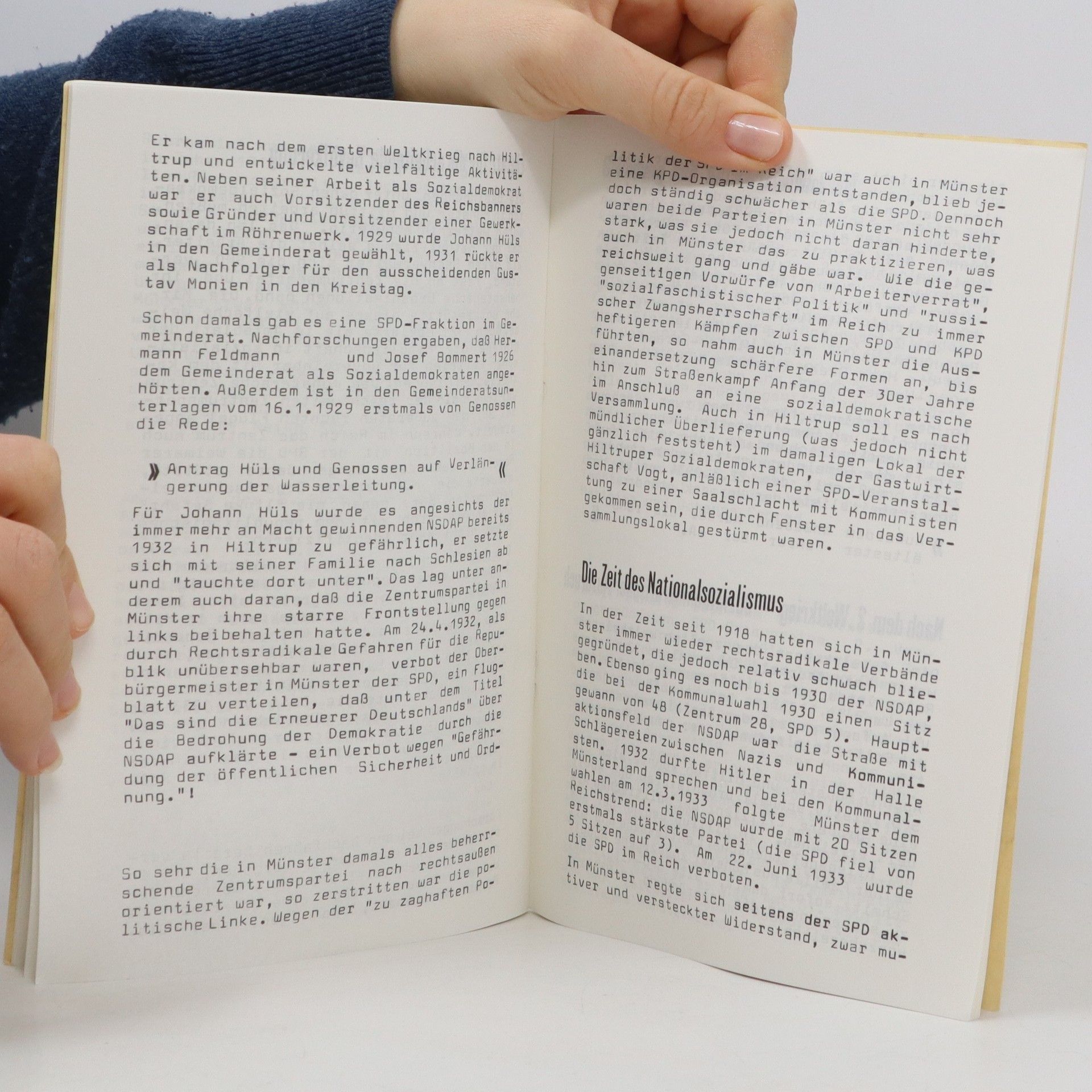 kolektiv 75 Jahre SPD Hlitrup (1909-1984)
