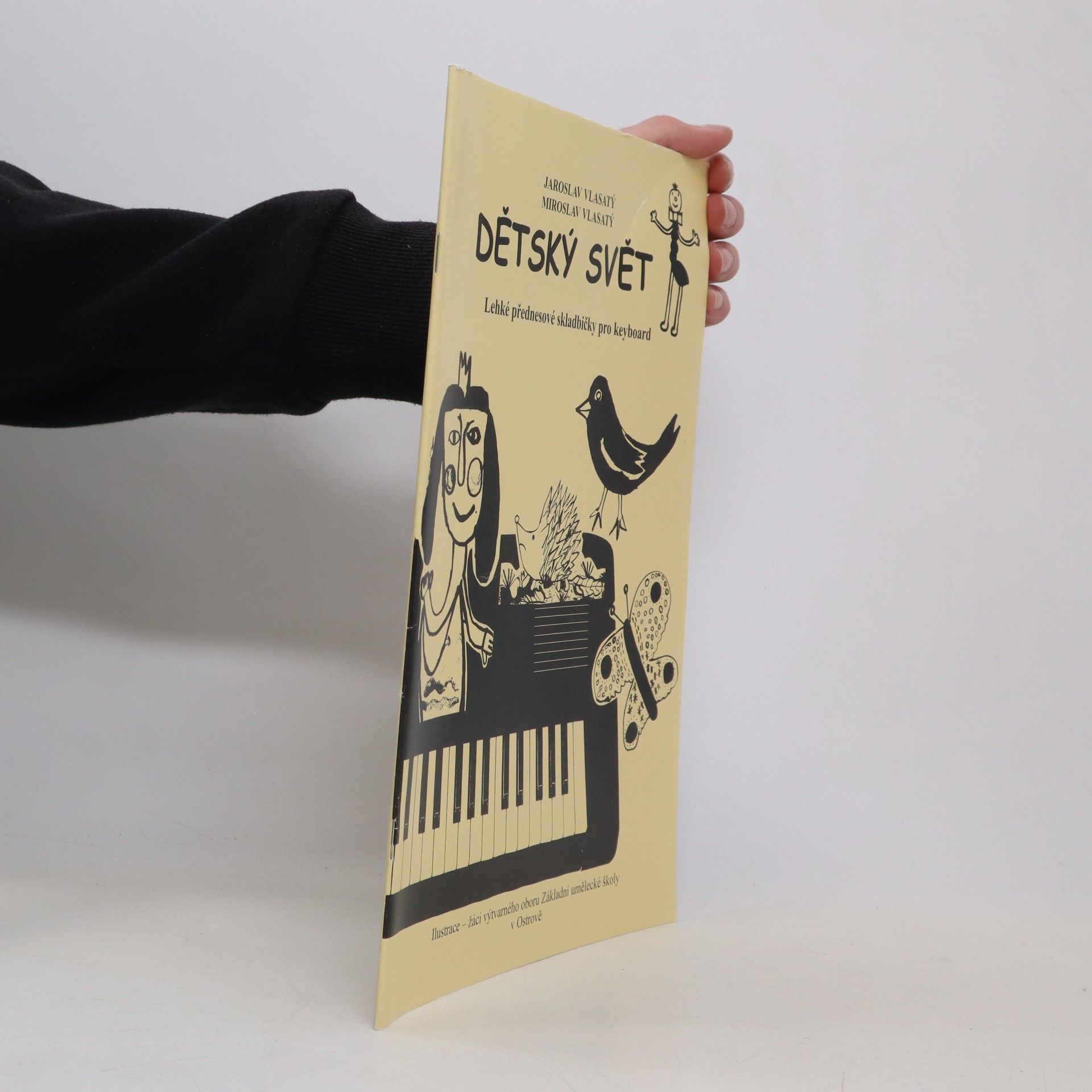 Jaroslav Vlasatý Dětský svět. Lehké přednesové skladbičky pro keyboard