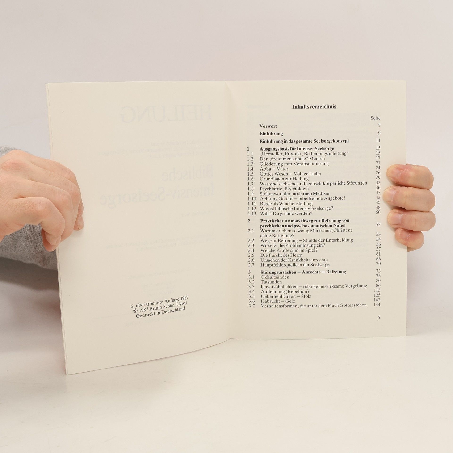 Autorenkollektiv Heilung durch biblische Intensiv-Seelsorge 1