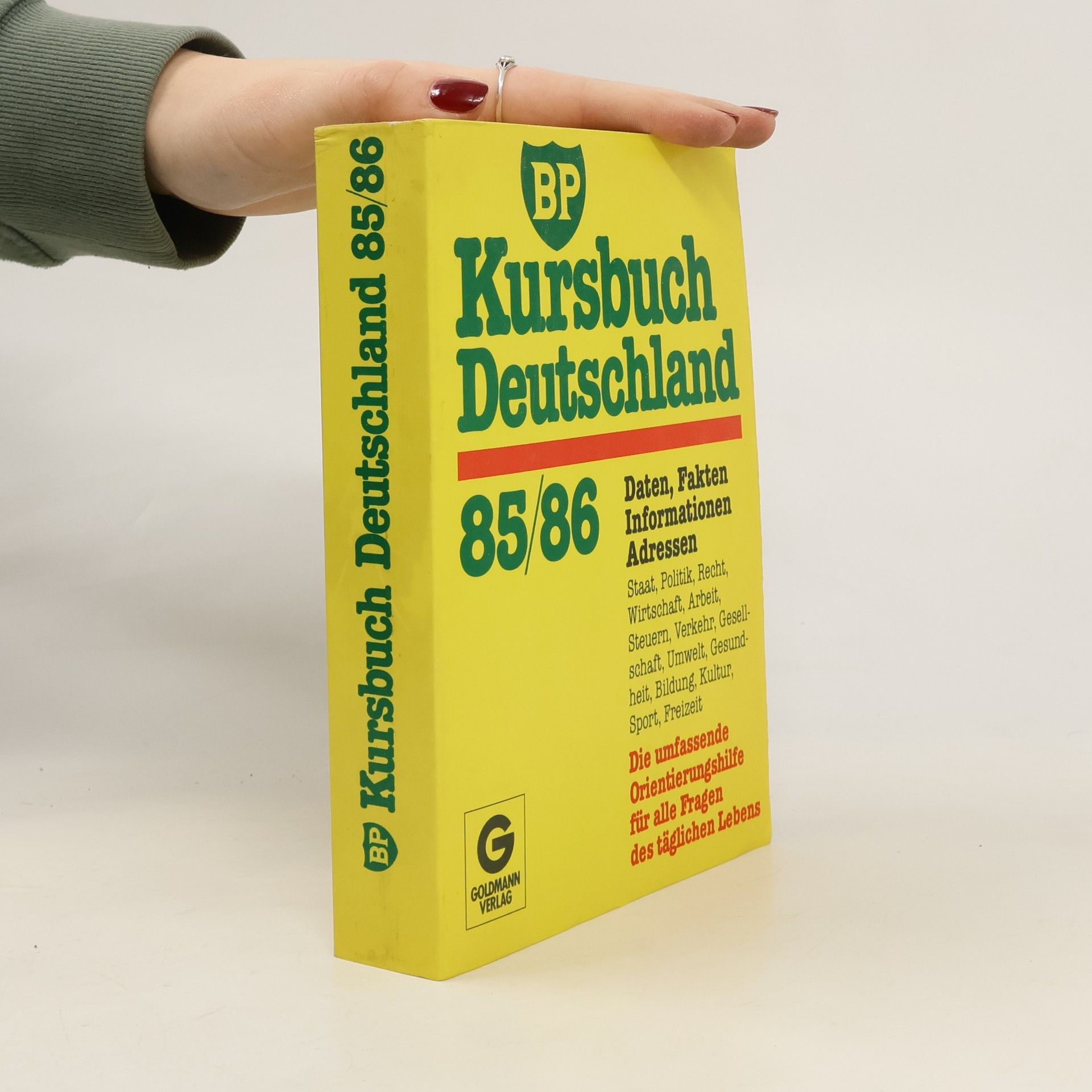 Autorenkollektiv Kursbuch Deutschalnd 85/86