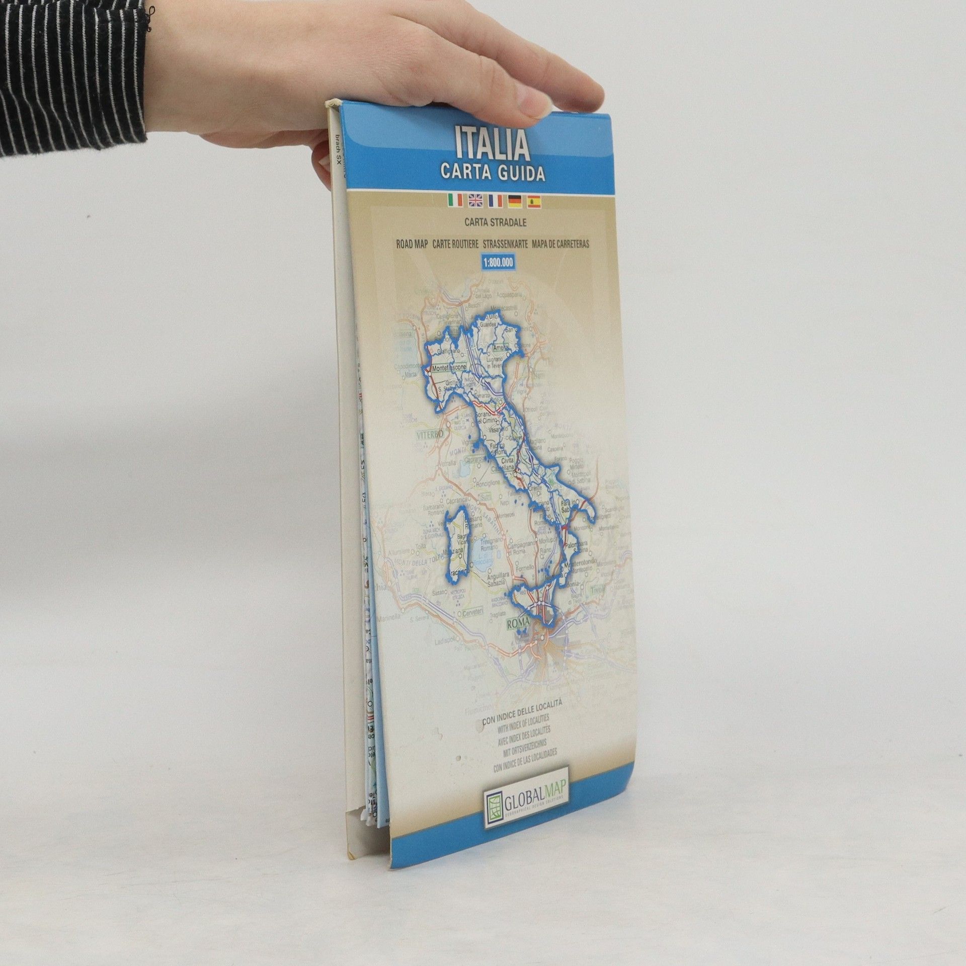 Various authors Italia. Carta globale 1:800.000