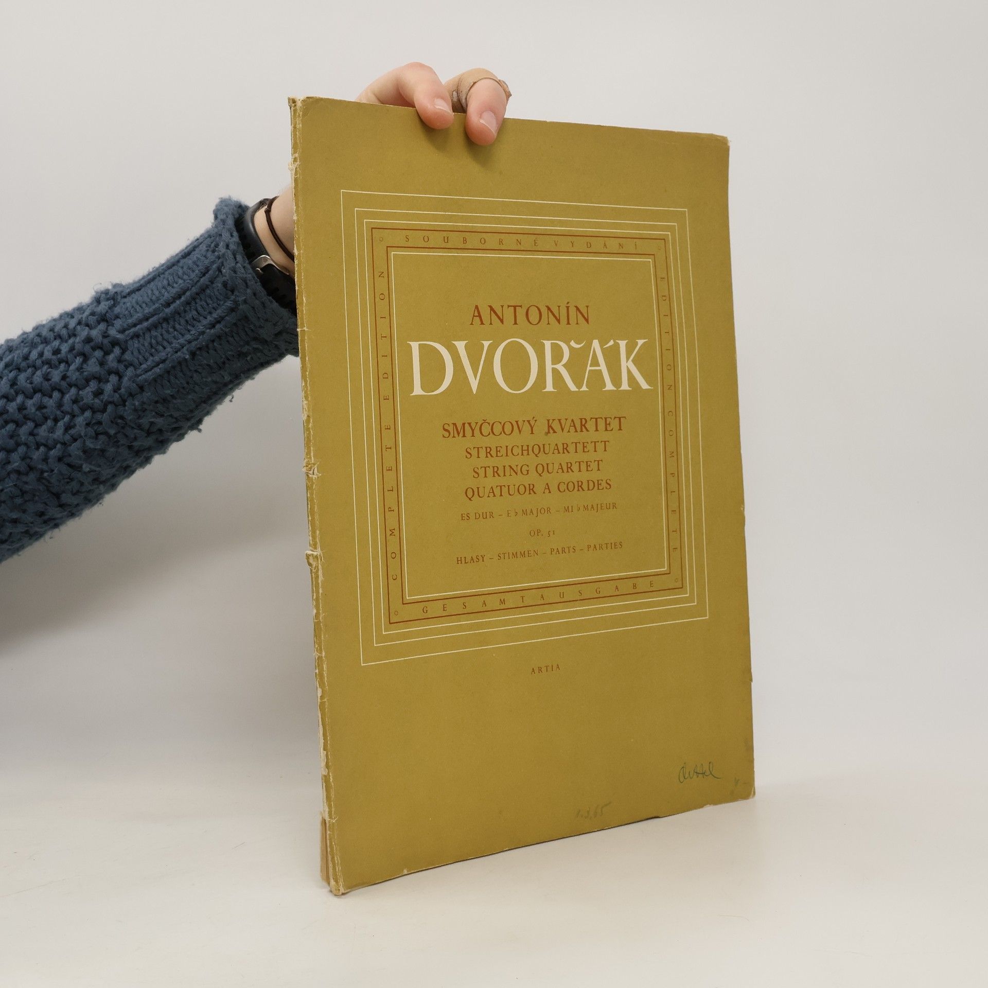 Antonín Dvořák Smyčcový kvintet Es dur, op. 97