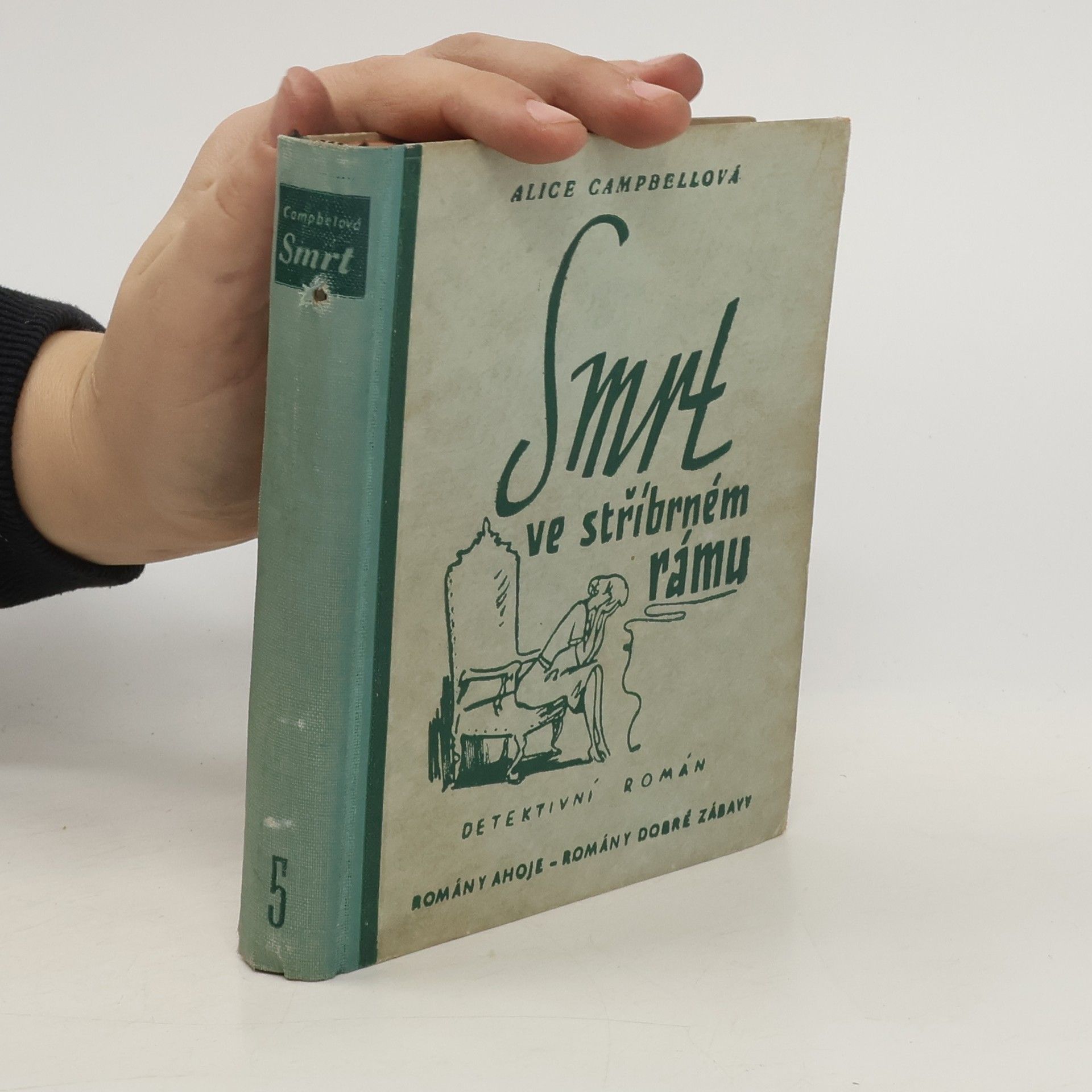 Alice Campbell Smrt ve stříbrném rámu
