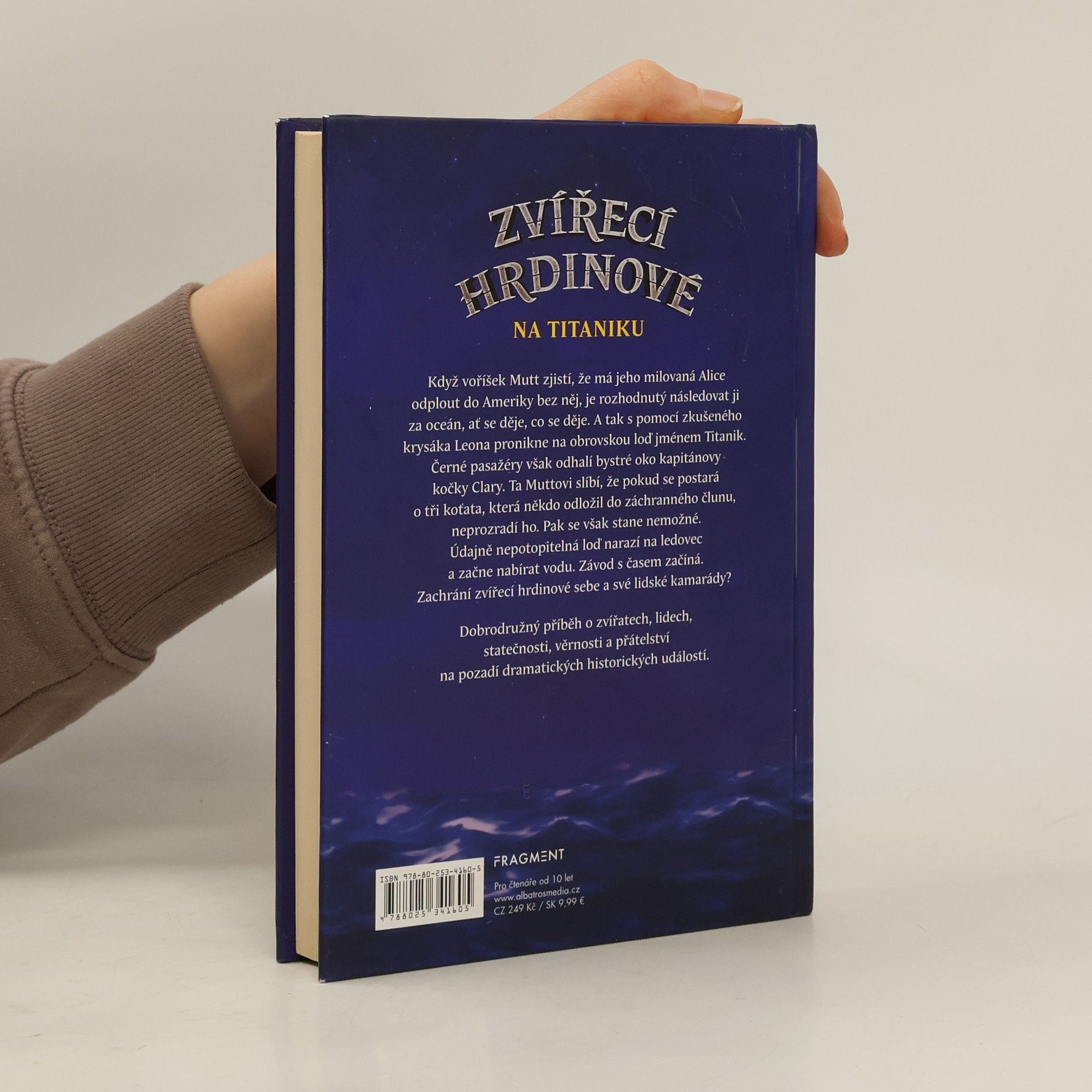 Katrina Charman Zvířecí hrdinové na Titaniku