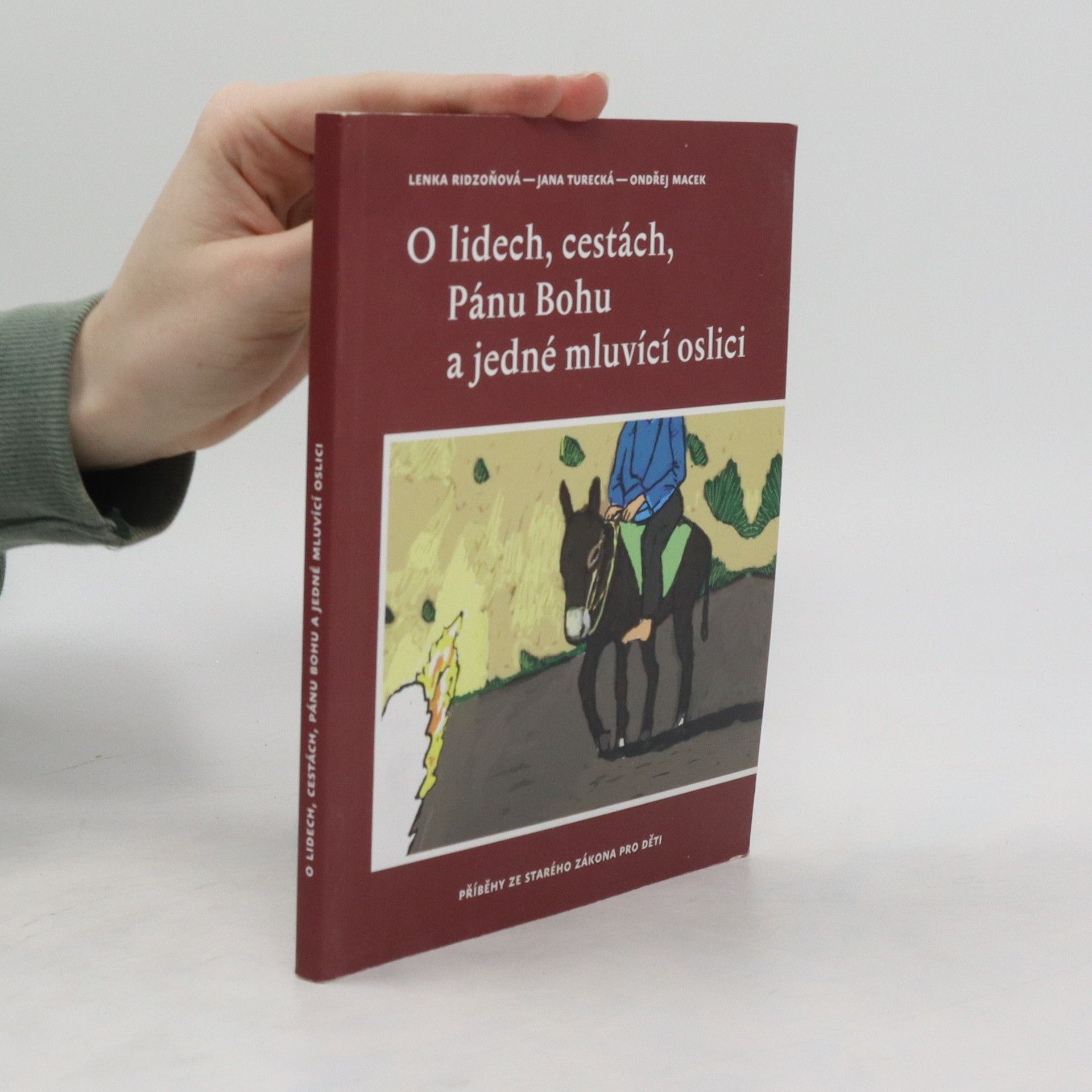 Jana Turecká O lidech, cestách, Pánu Bohu a jedné mluvící oslici : příběhy ze Starého zákona pro děti