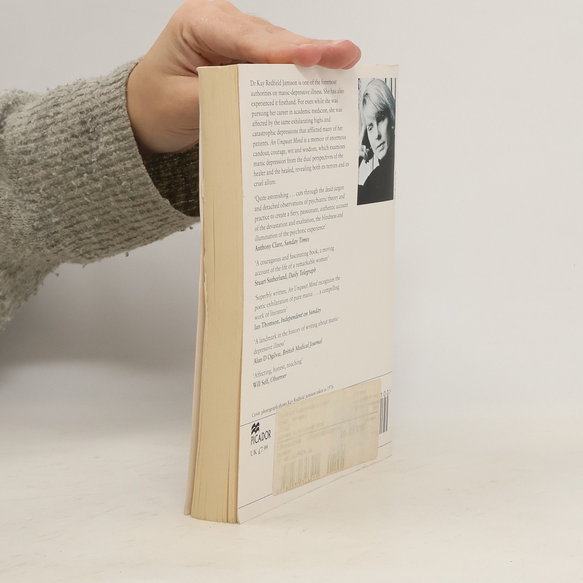 Kay Redfield Jamison An Unquiet Mind