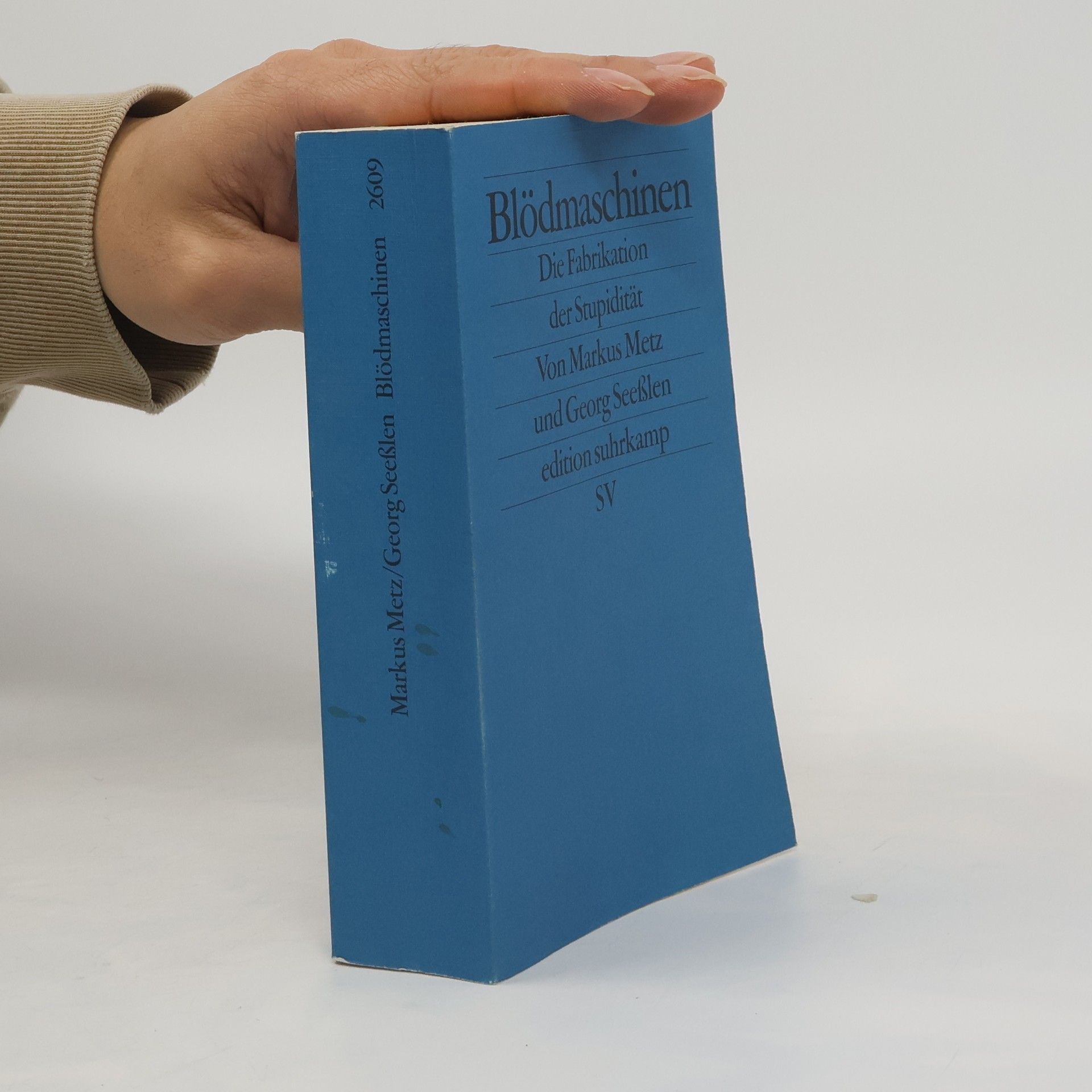 Markus Metz Blöd-Maschinen