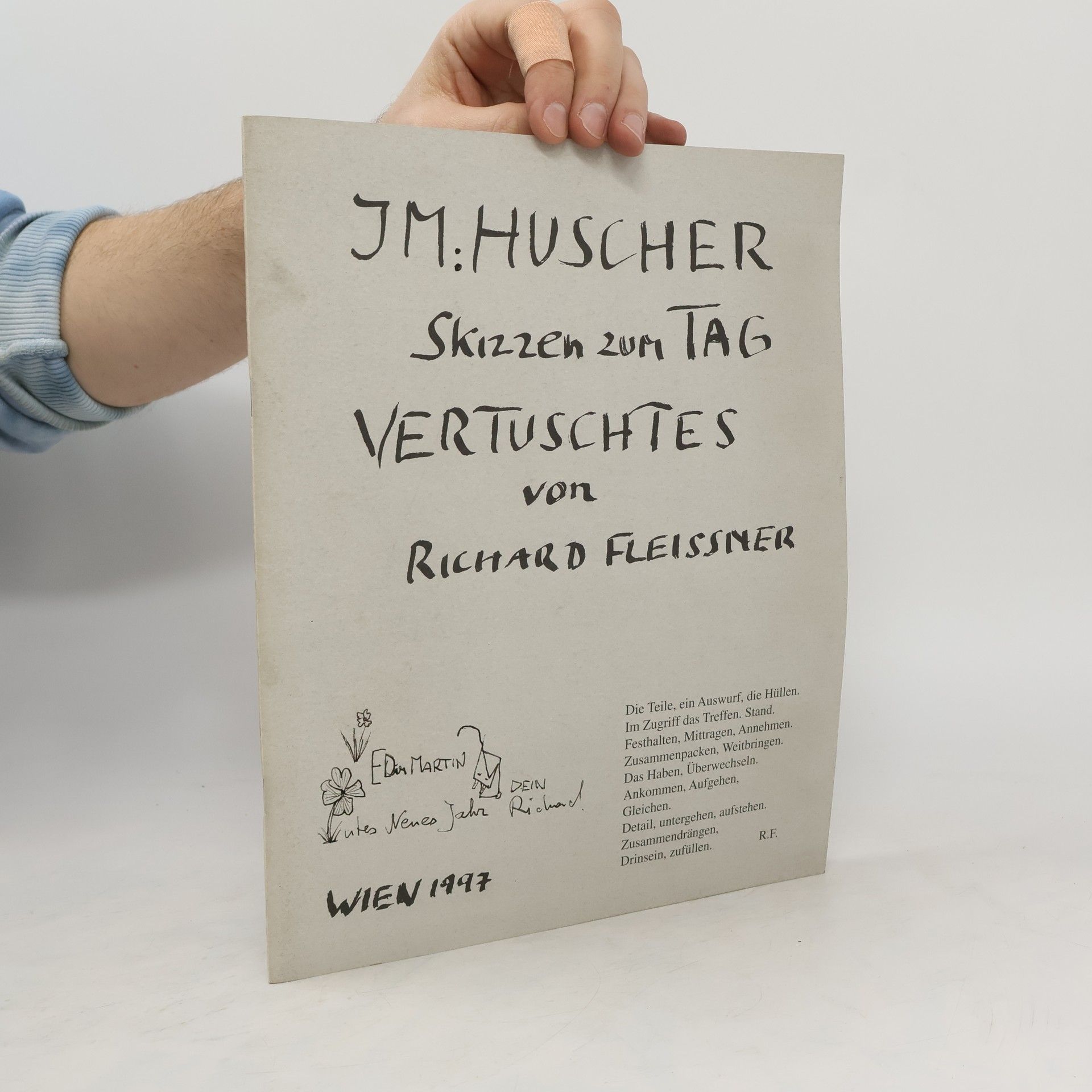 Richard Fleissner Skizzen zum tag Vertuschtes