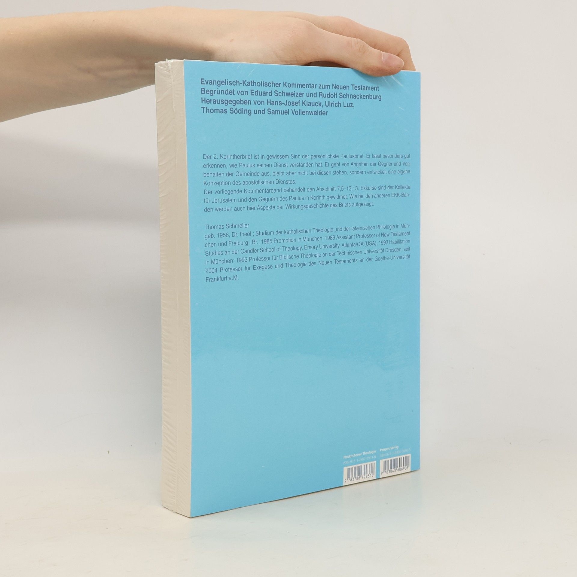 Thomas Schmeller EKK VII/2. Der zweite Brief an die Korinther