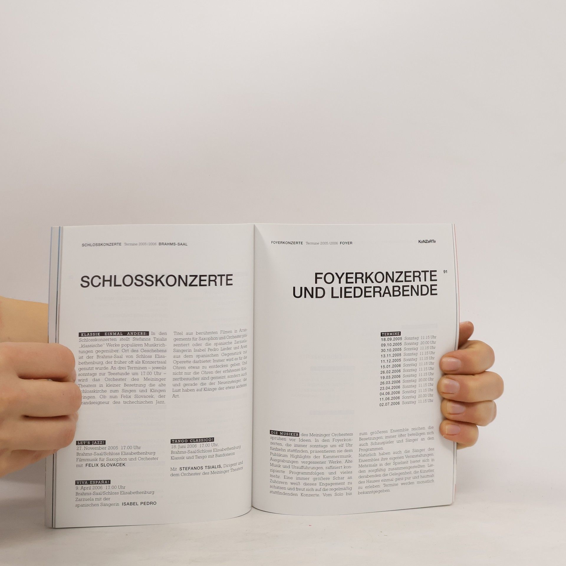 kolektiv SpilZeit das Programm 2005/2006