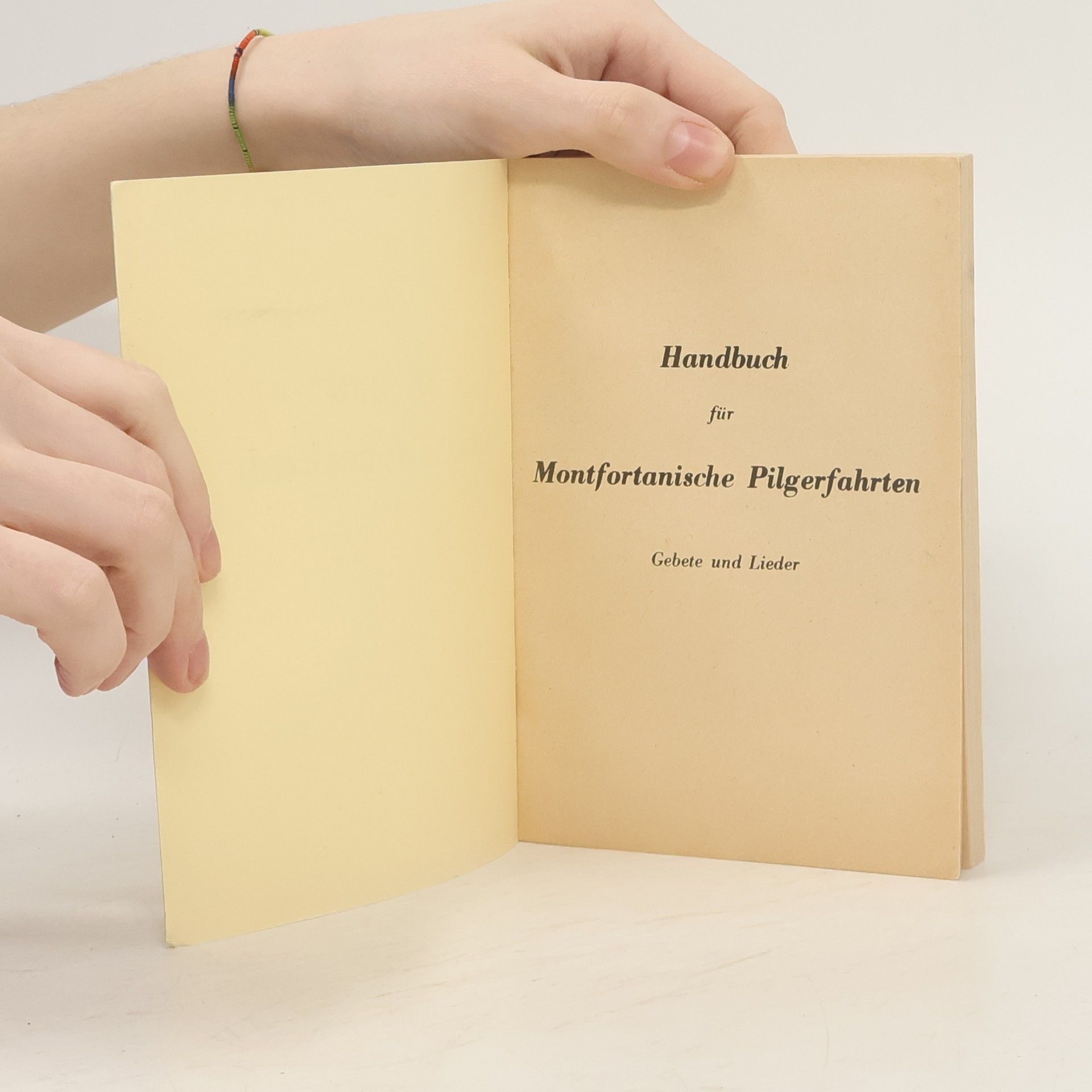 Autorenkollektiv Gebete und Lieder. Handbuch für Montfortanische Pilgerfahrten