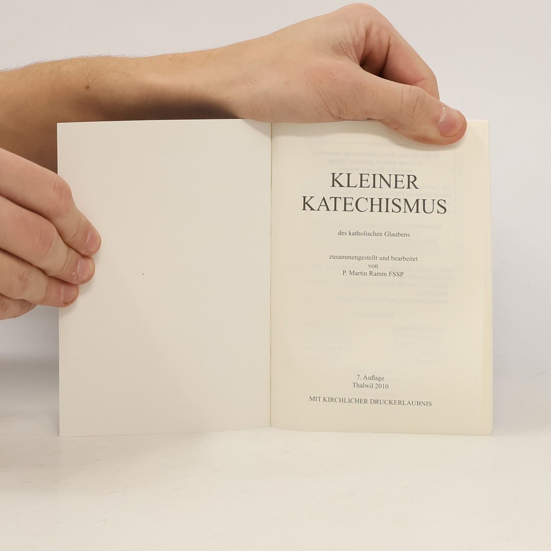 P. Martin Ramm Kleiner Katechismus