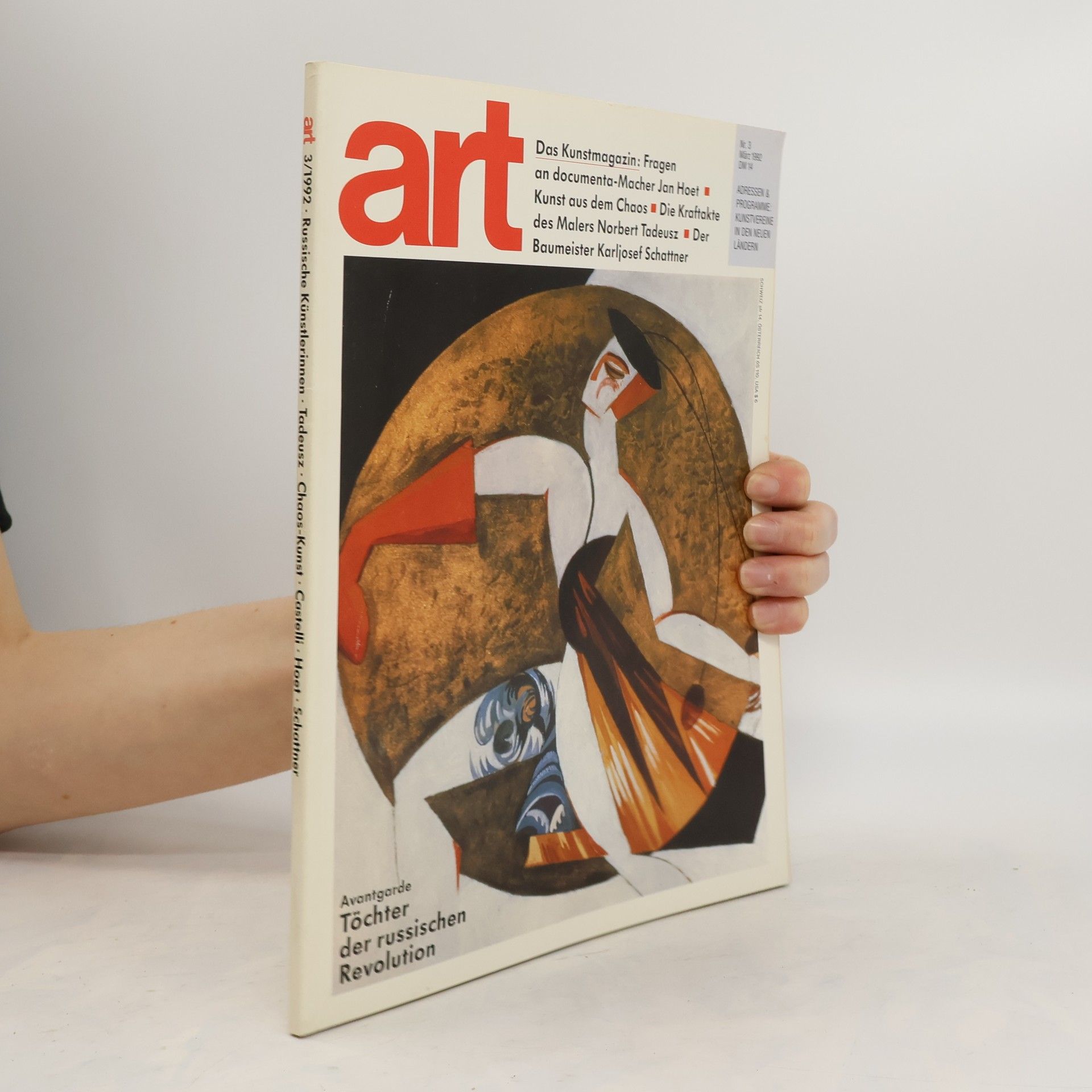 Autorenkollektiv Art. Das Kunstmagazin 3/1992