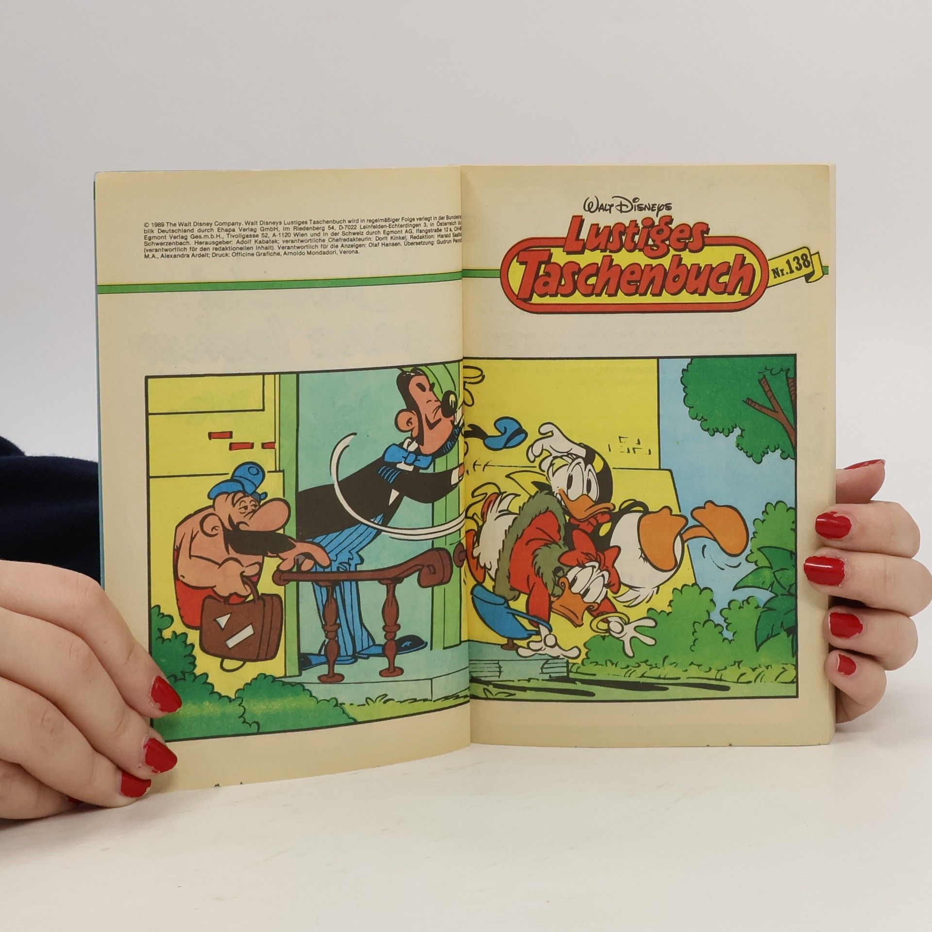 Walt Disney Lustiges Taschenbuch 138