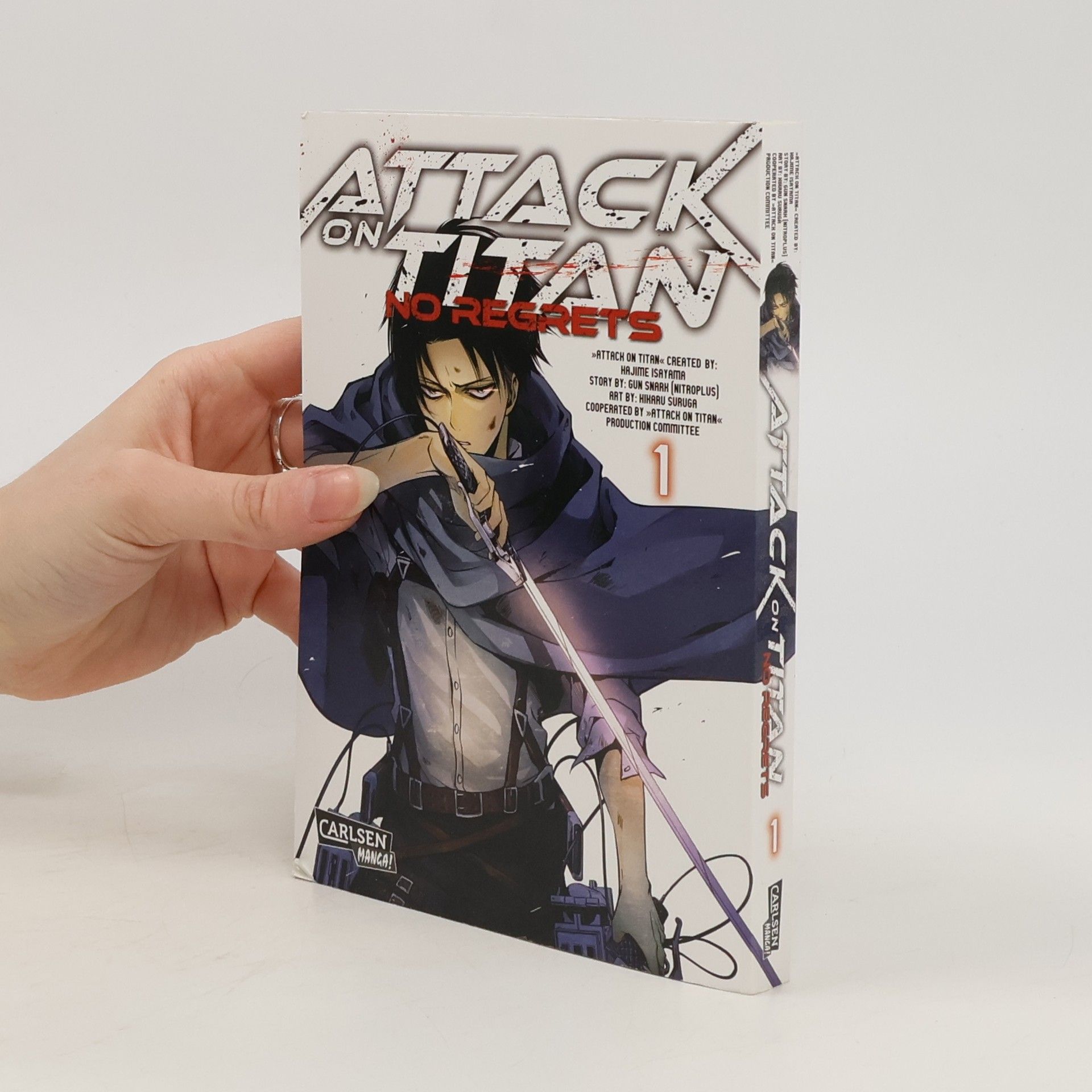 Hajime Isayama Attack on Titan. No Regrets 1