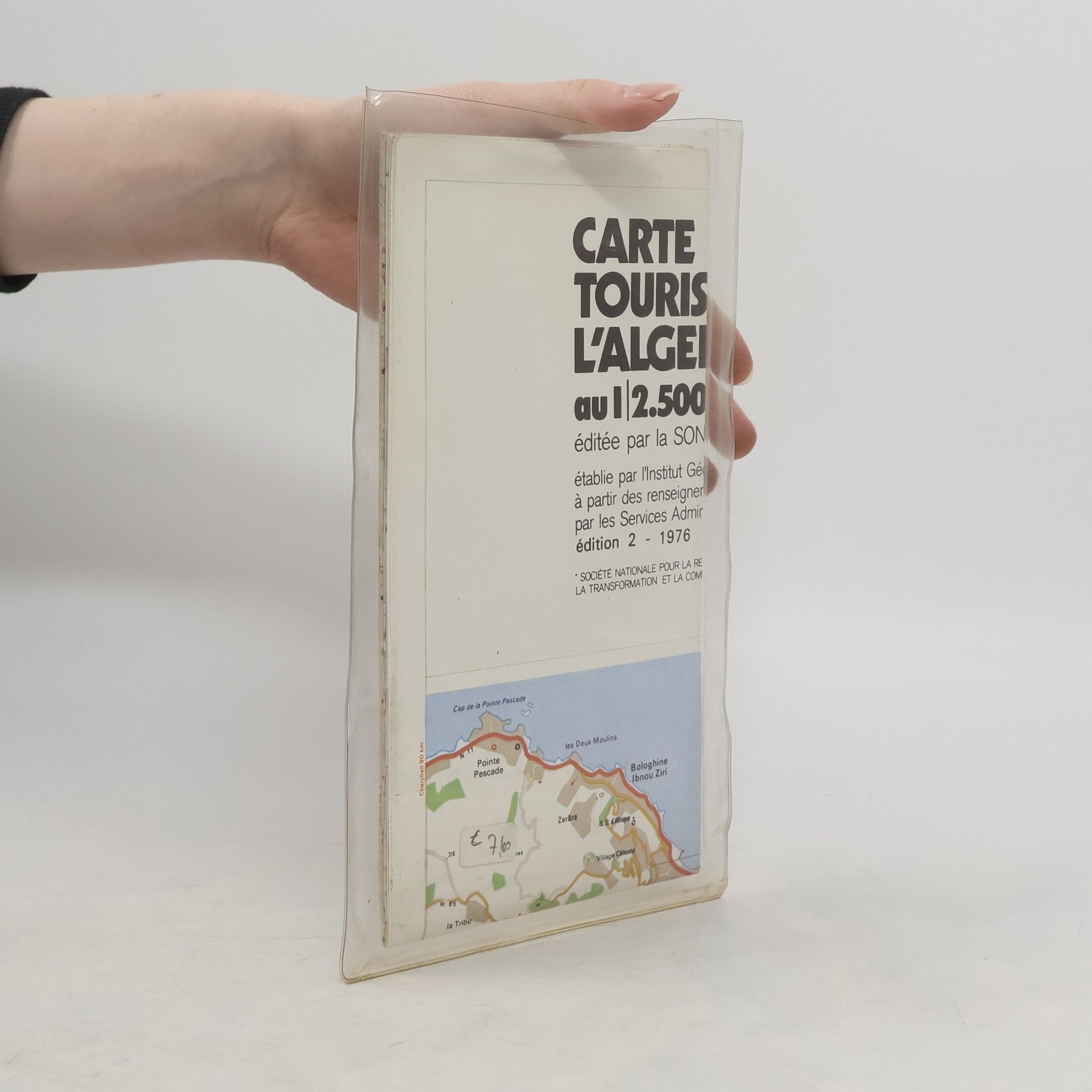 Collectif d'auteurs Carte touris l’algei au I|2.500