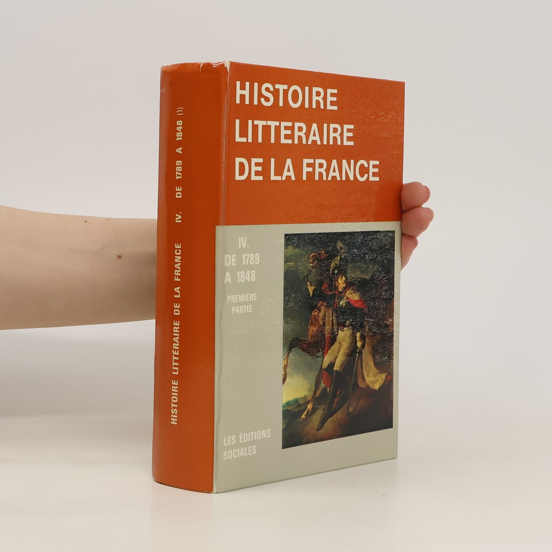 AA.VV. Historie littéraire de la France IV.