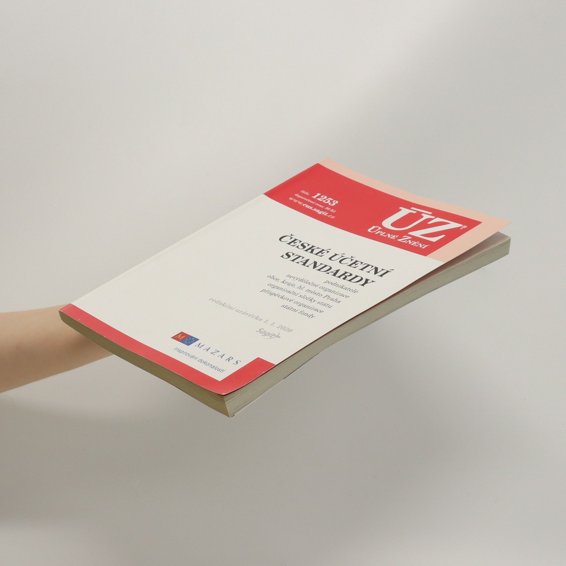 Autorenkollektiv České účetní standardy ; podnikatelé, nevýdělečné organizace, obce, kraje, příspěvkové organizace, organizační složky státu, státní fondy [ÚZ 2020 č. 1253]