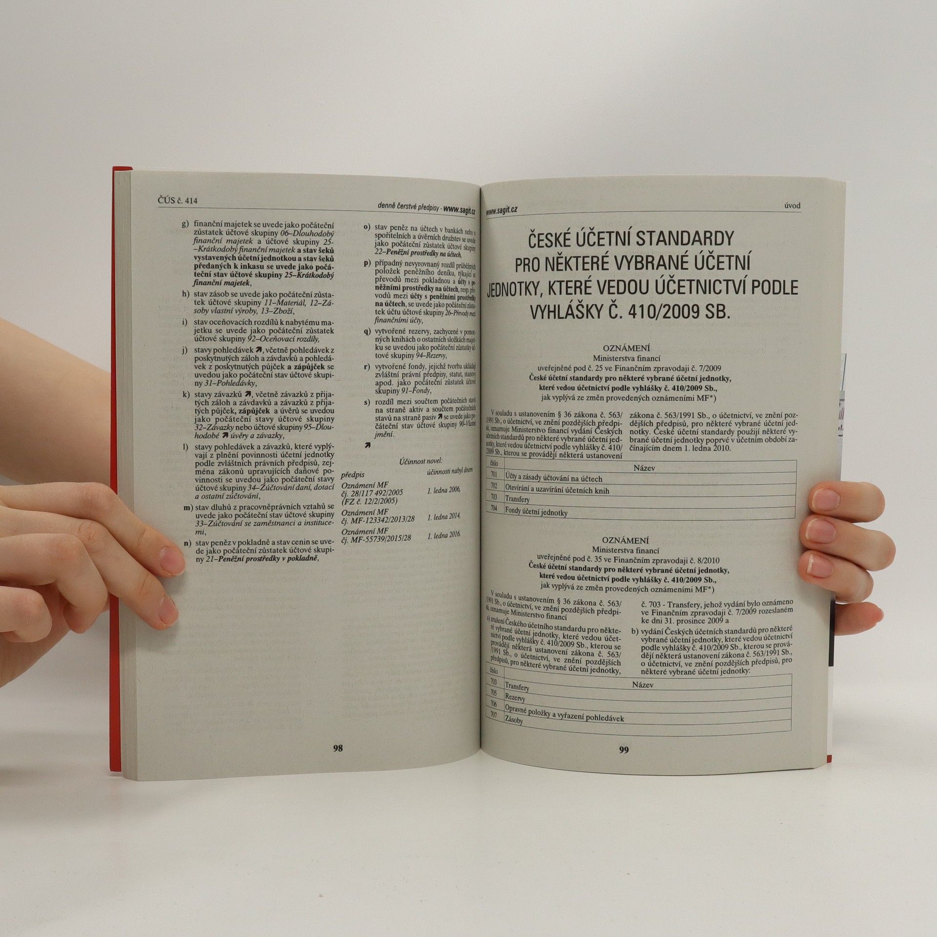 Autorenkollektiv České účetní standardy ; podnikatelé, nevýdělečné organizace, obce, kraje, příspěvkové organizace, organizační složky státu, státní fondy [ÚZ 2020 č. 1253]