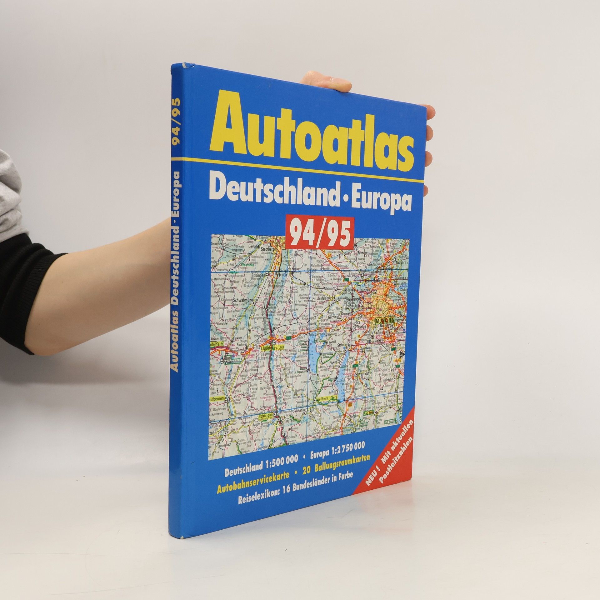 Autorenkollektiv Autoatlas Deutschland. Europa 94/95