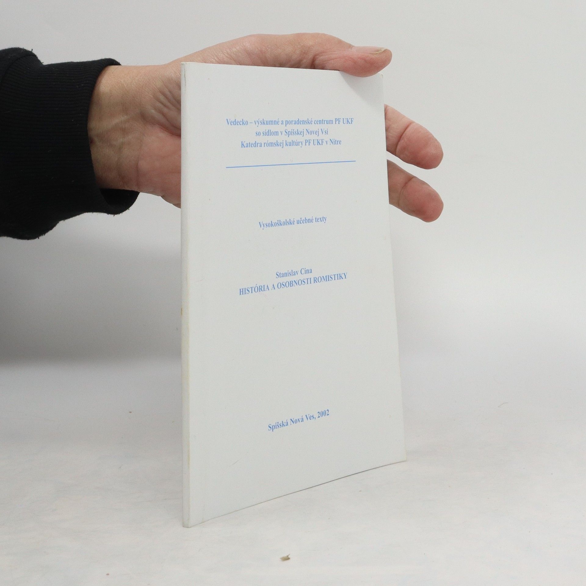 História a osobnosti romistiky