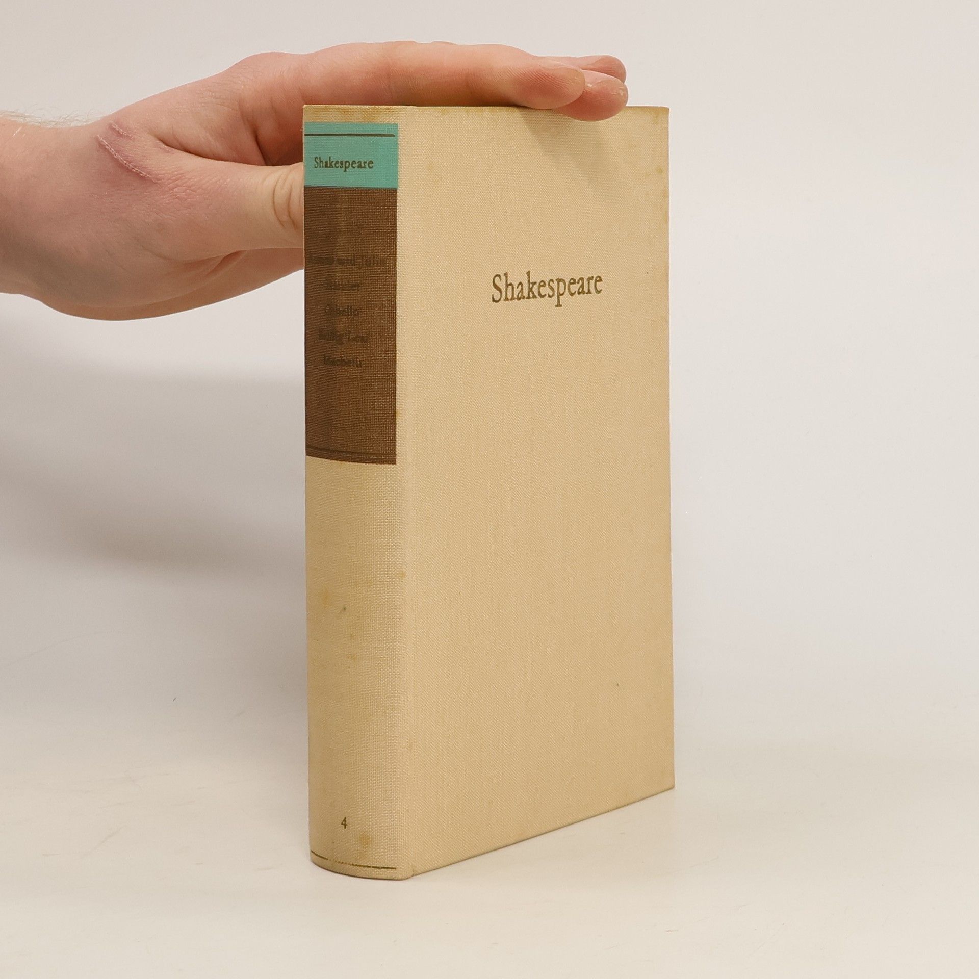 William Shakespeare Shakespeare Dramatische Werke in Sechs Bänden