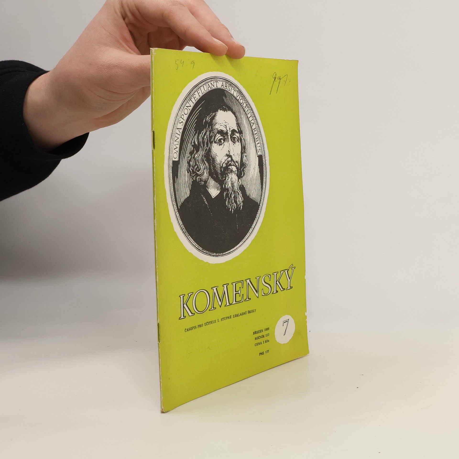 Kolektiv autorů Komenský 3/1989