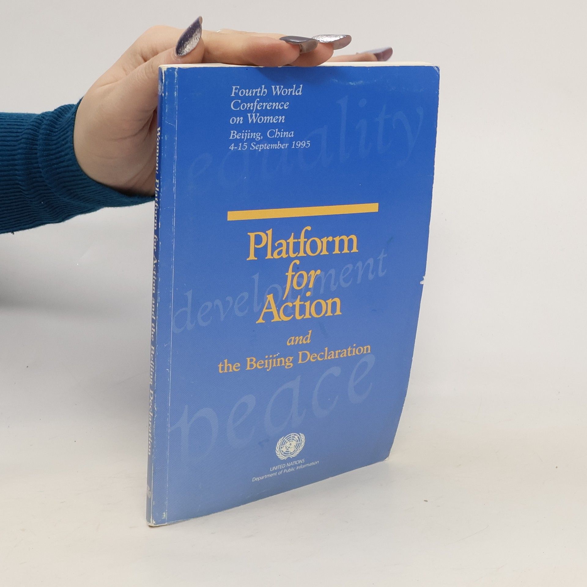 Collectif d'auteurs Platform for Action and the Beijing Declaration