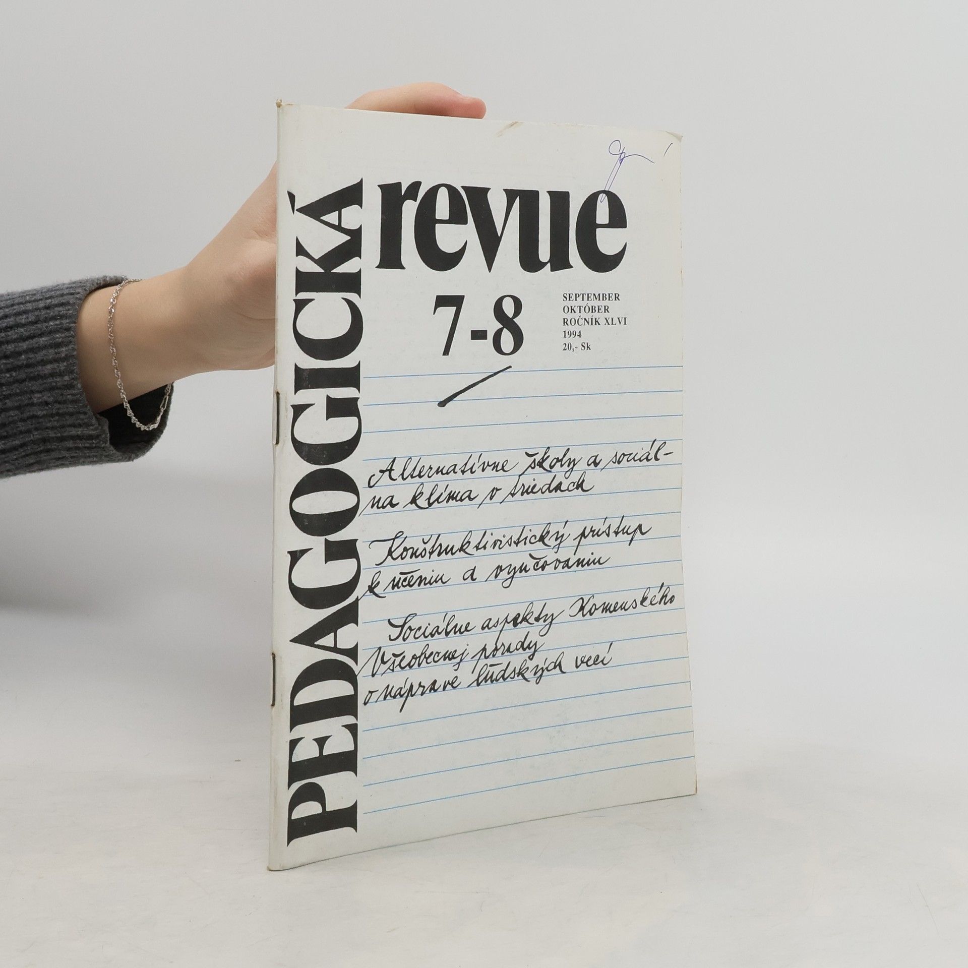 kolektiv Pedagogická revue 7-8