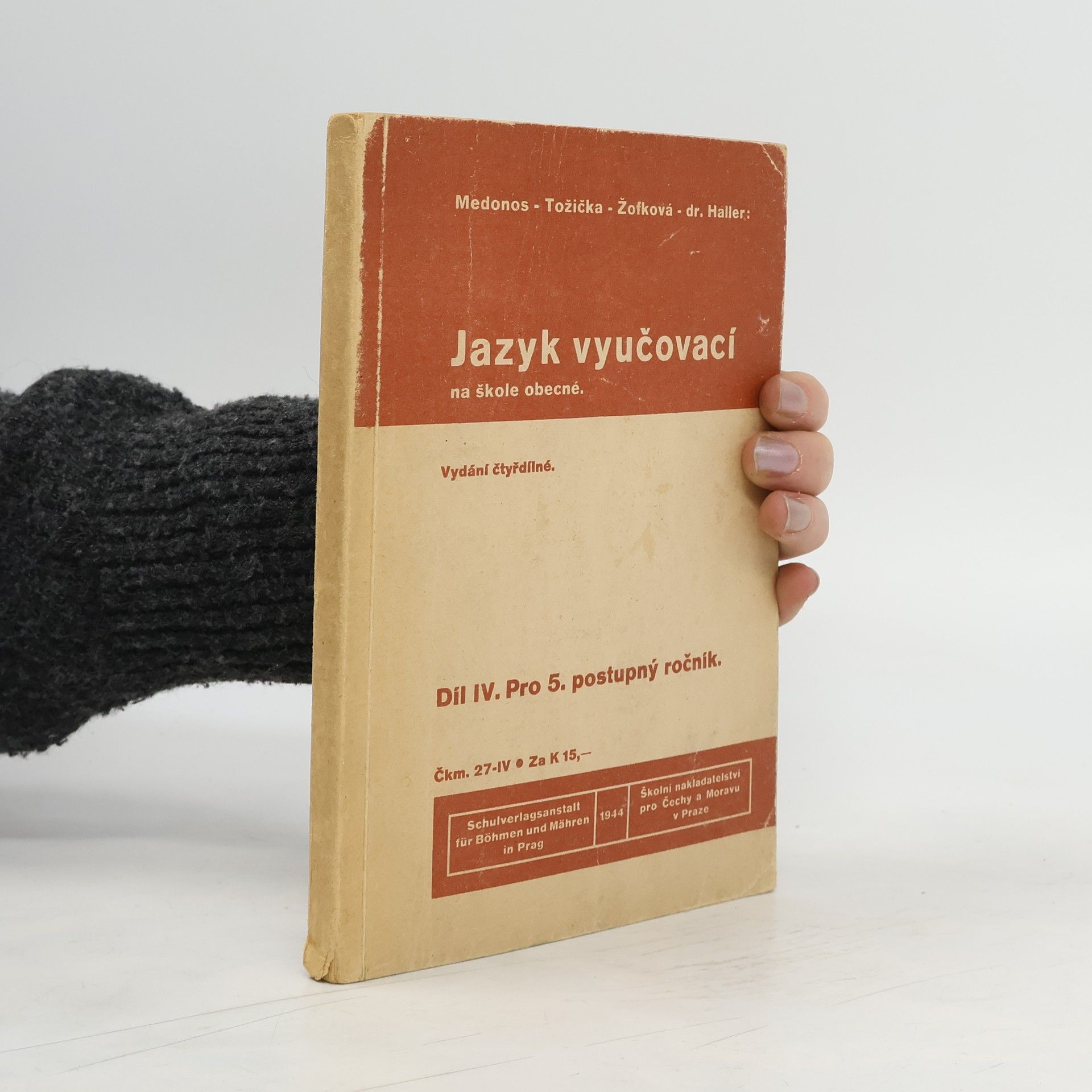 Auteurscollectief Jazyk vyučovací na škole obecné IV