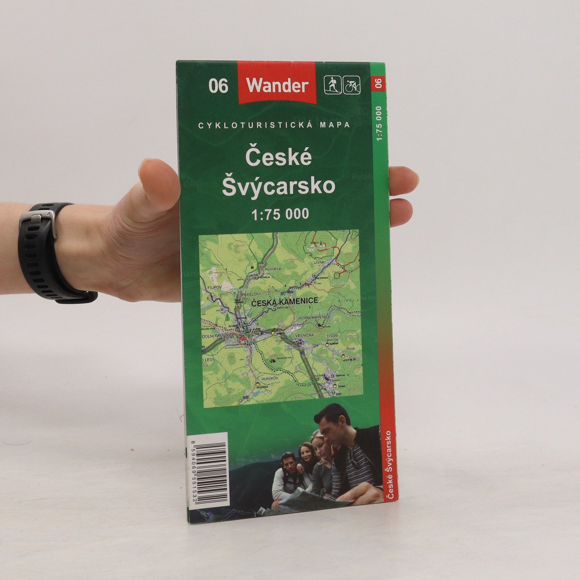 Kolektív autorov České Švýcarsko 1 : 75 000